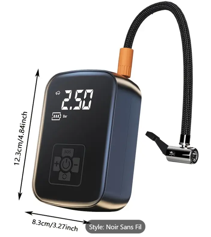 Gonfleur des pneus sans fil