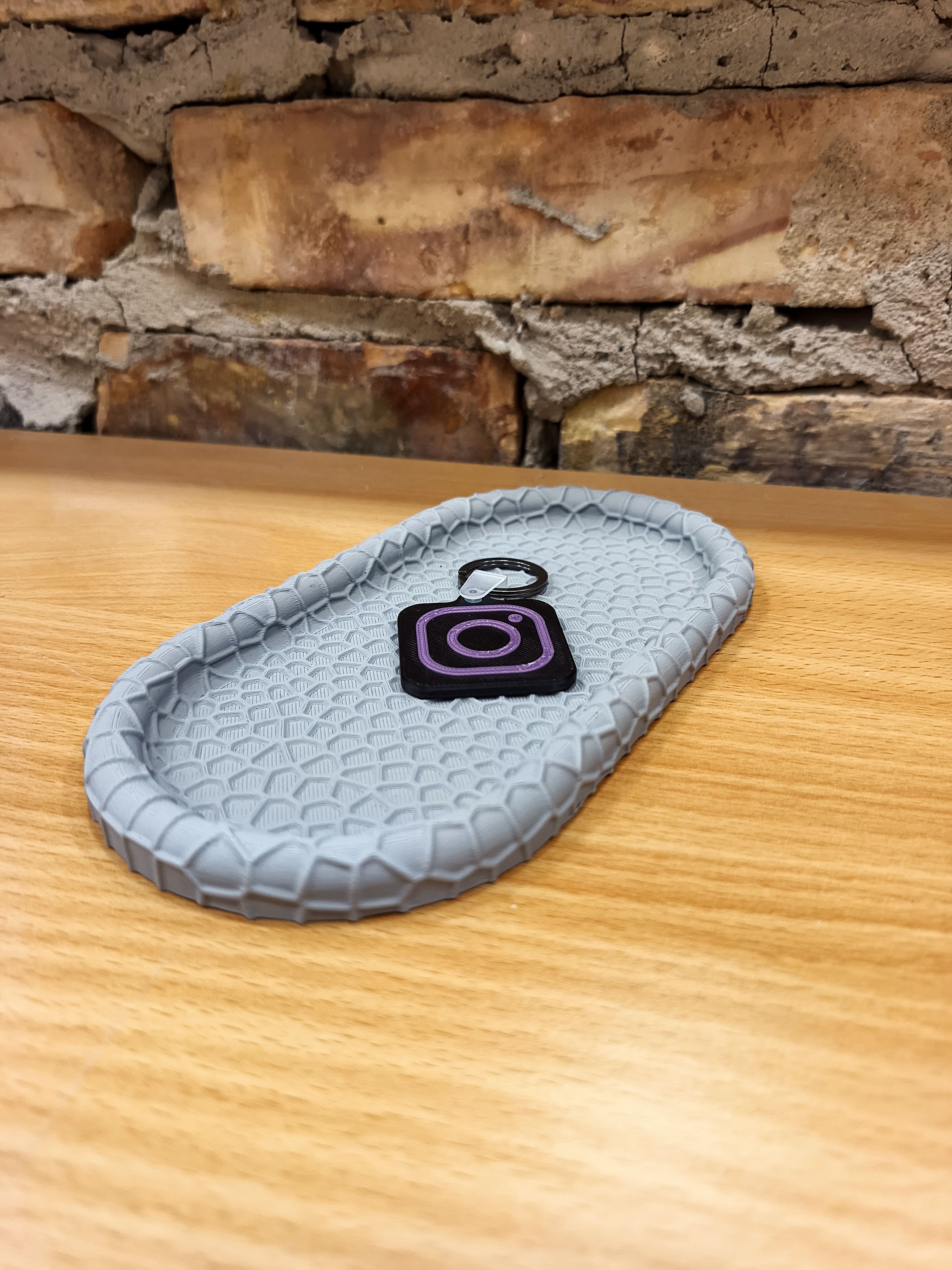 Instagram NFC raktų pakabukas