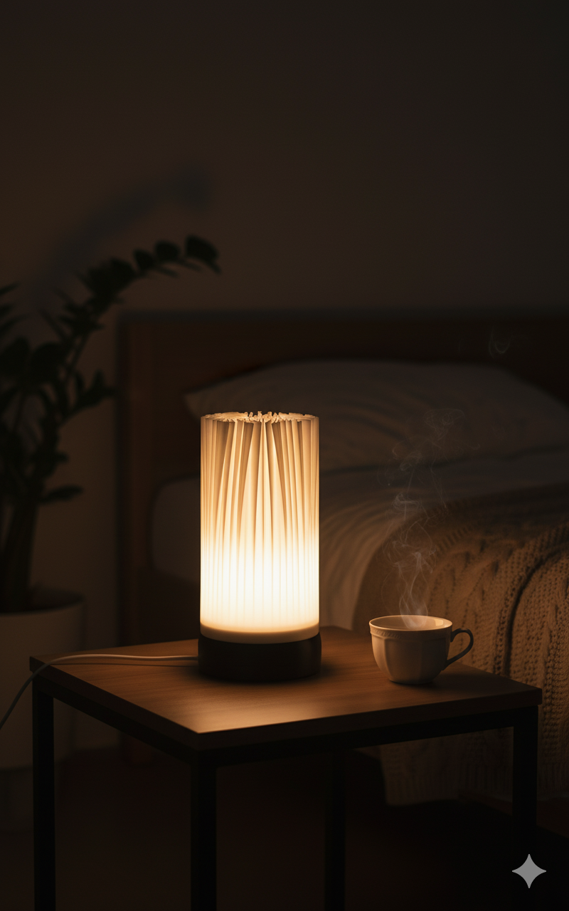 LED stalinė lempa su šilta šviesa (USB jungtis)