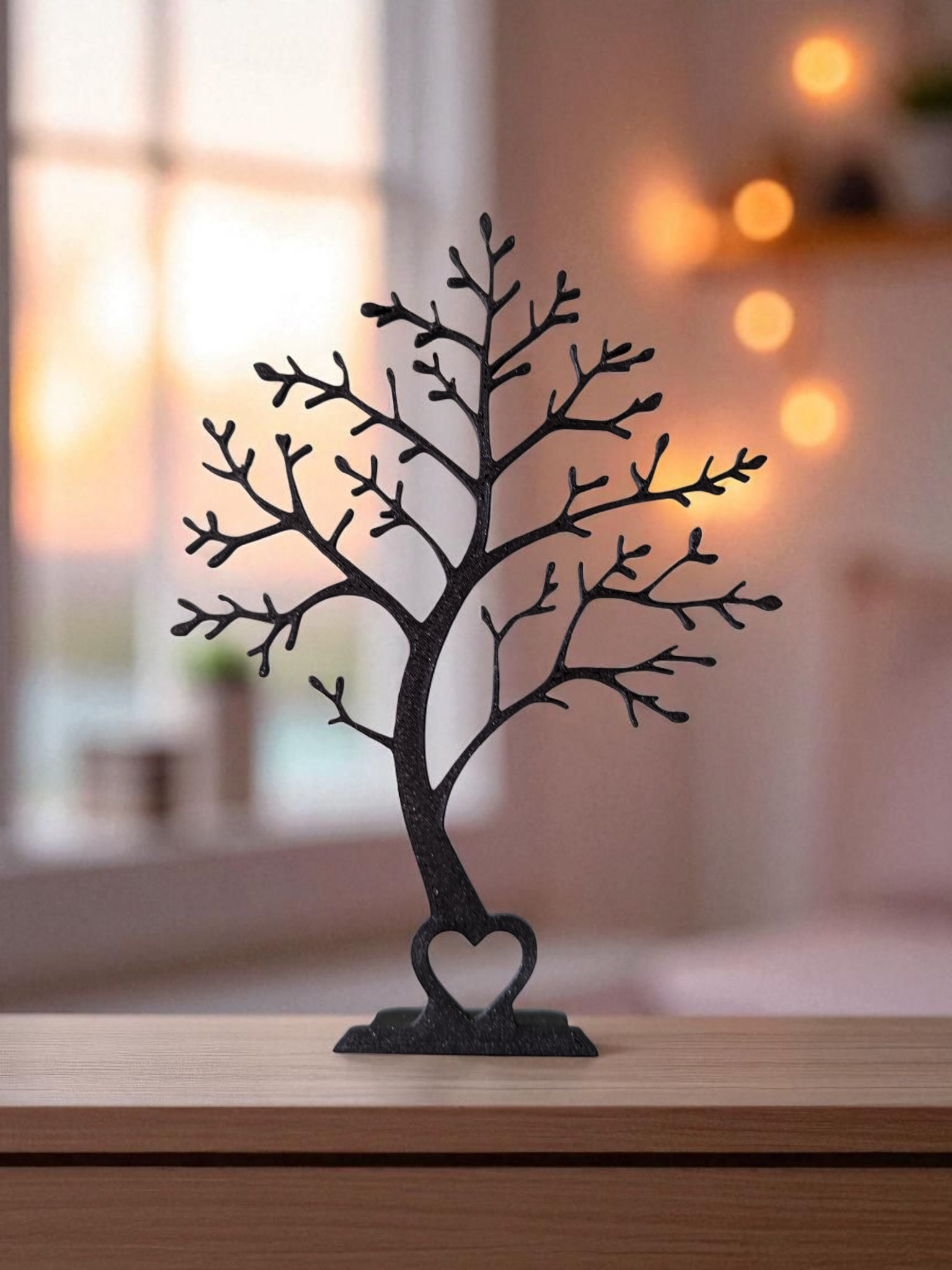 Minimalistinis dekoratyvinis medis