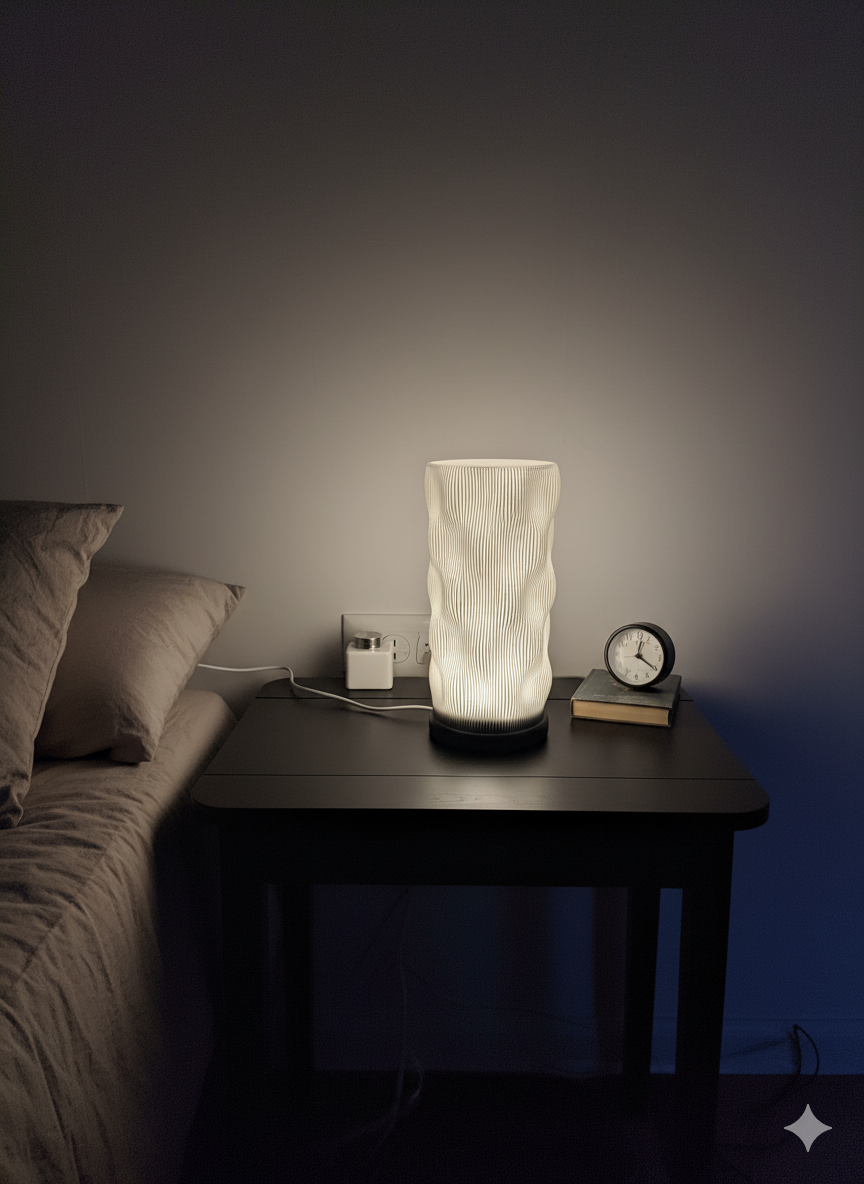 LED stalinė lempa su šilta šviesa (USB jungtis)