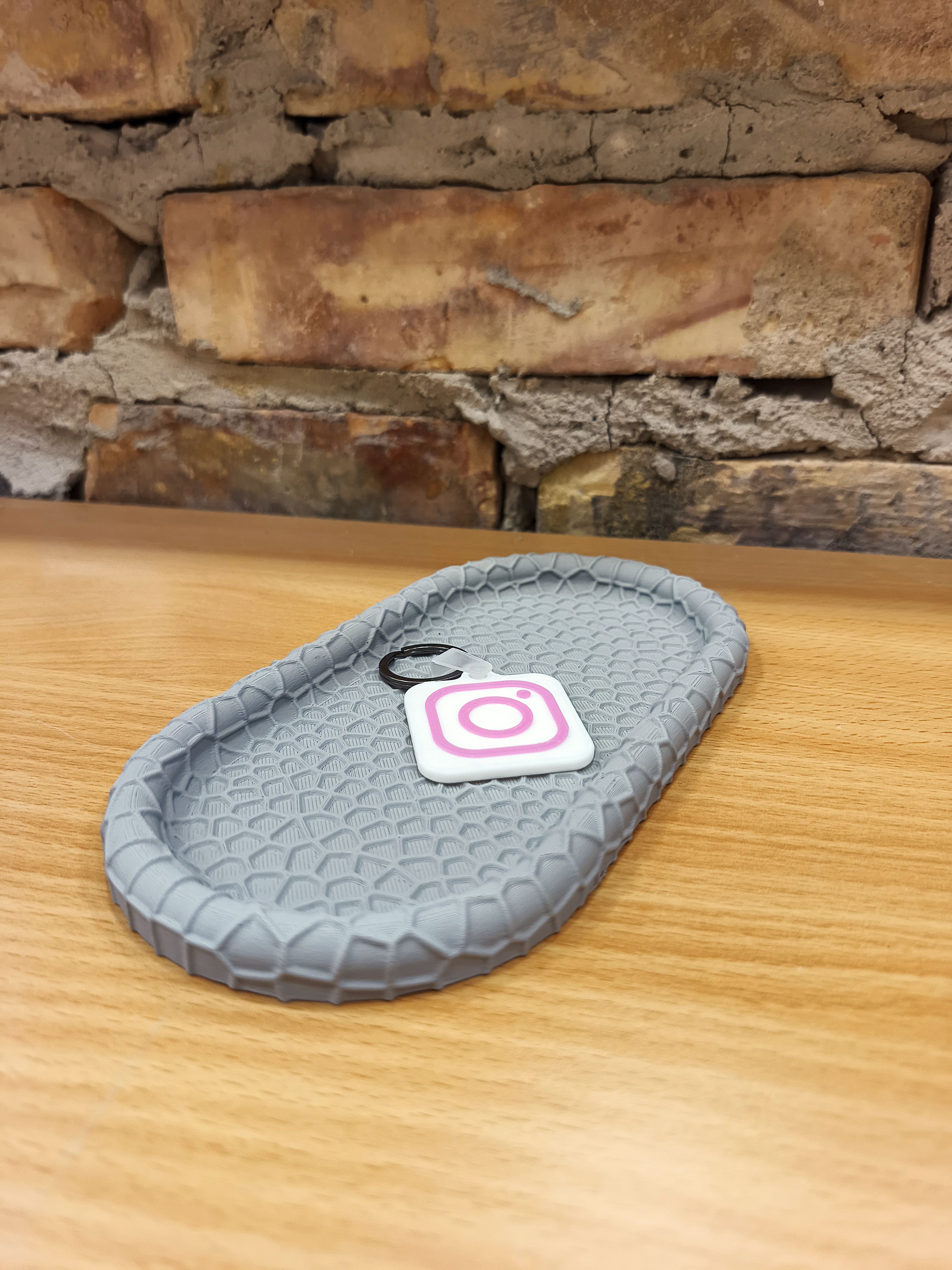 Instagram NFC raktų pakabukas