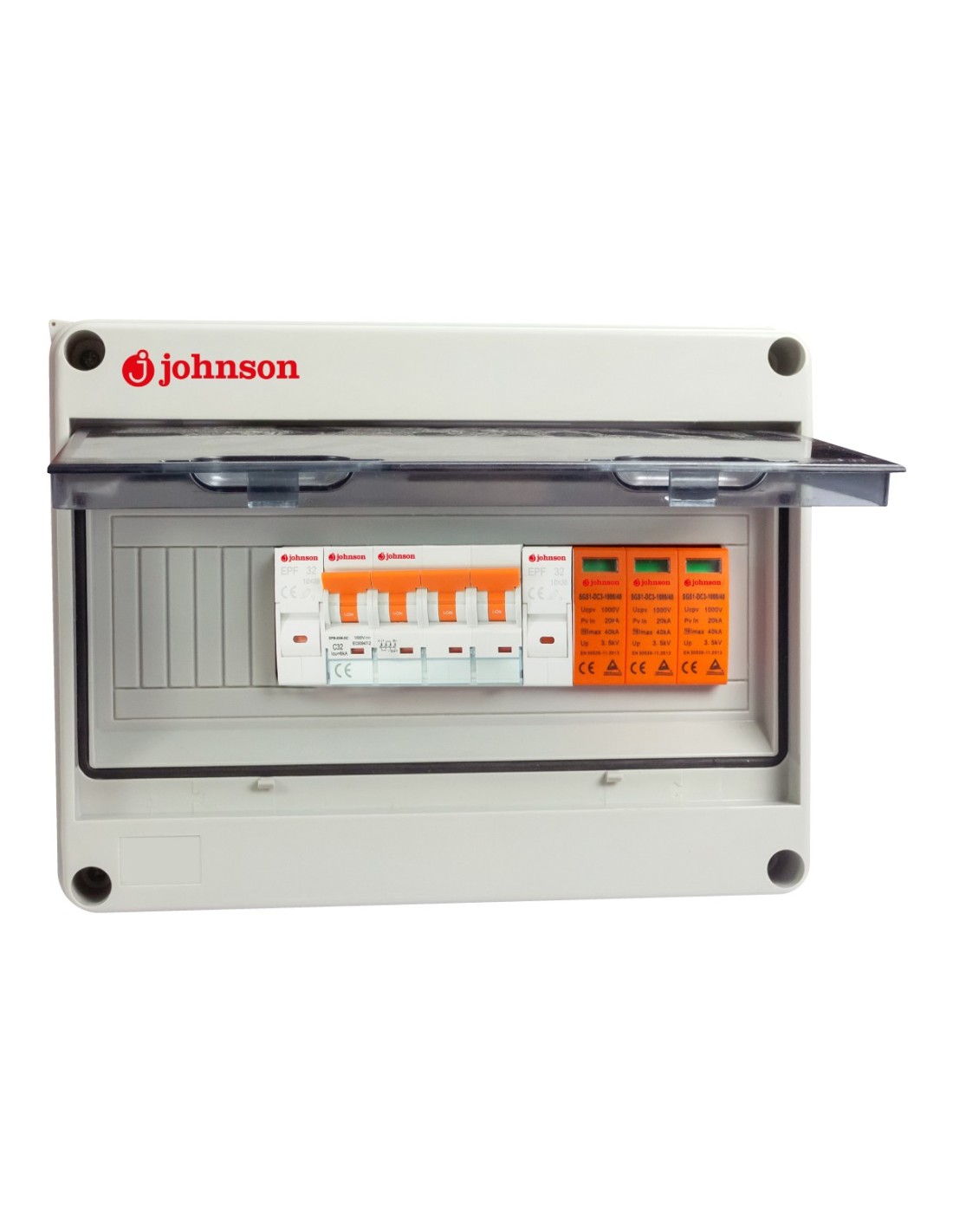 Caja de protección fotovoltaica Serie JCAJA