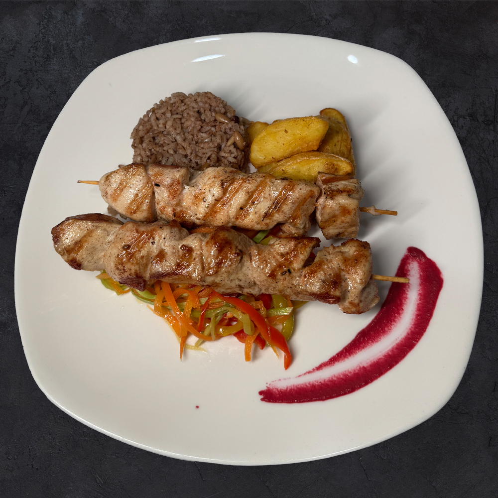 Barbekü Soslu Piliç Şiş