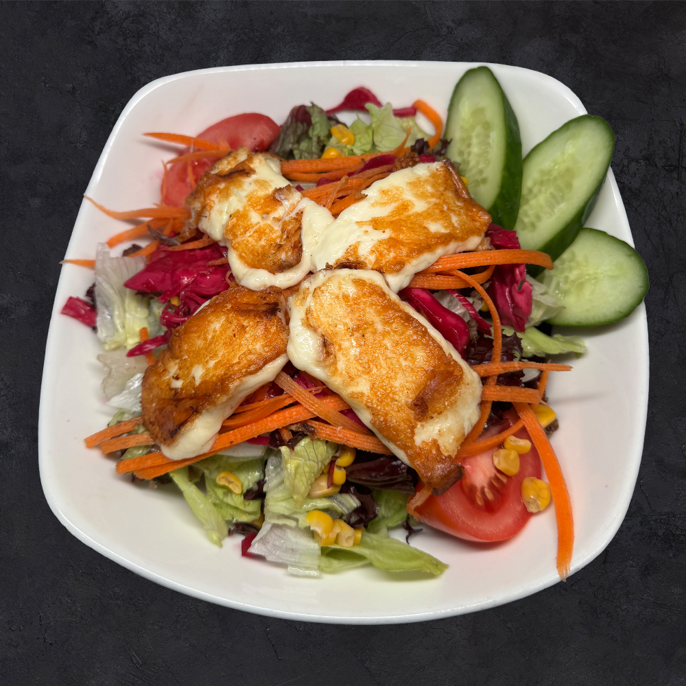 Hellim Peynirli Salata