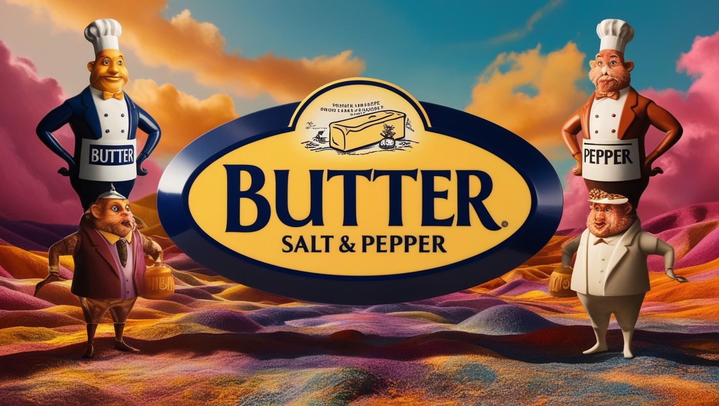Real Butter, Salt and pepper ~ 3.7 oz (105 g)