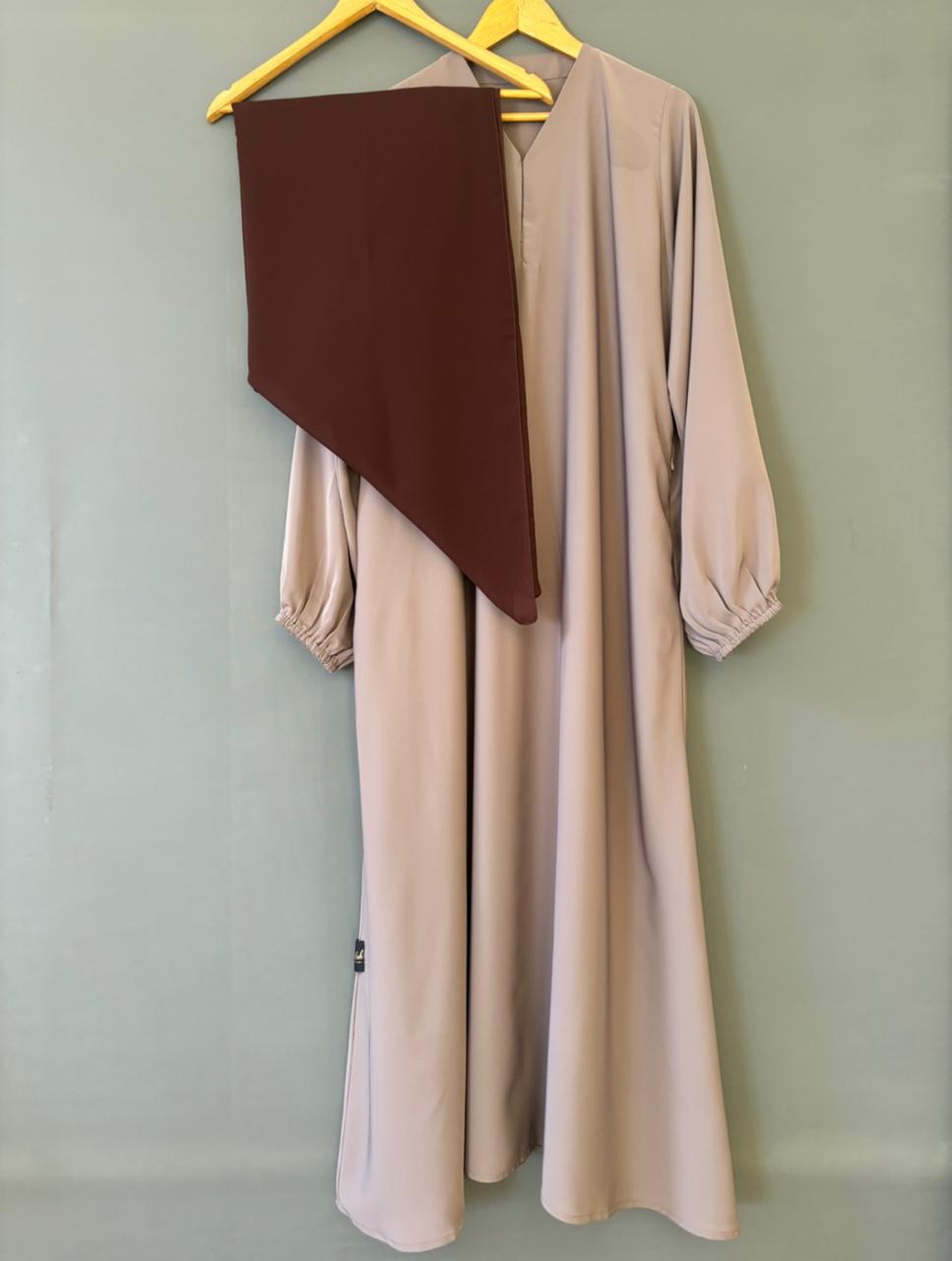 Balloon Sleeve Abayah