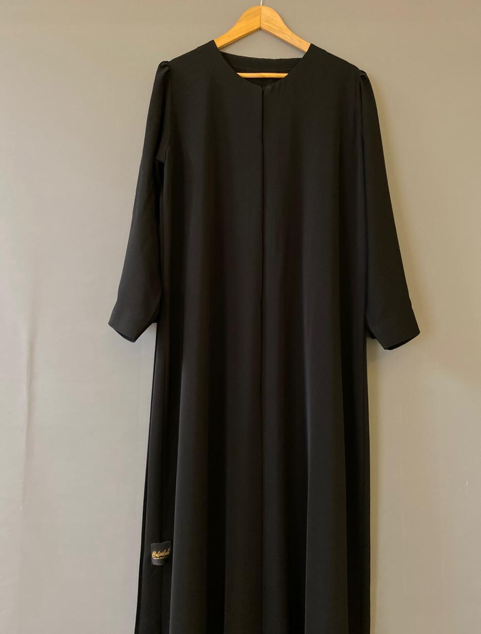 Frilly Backed Abayah