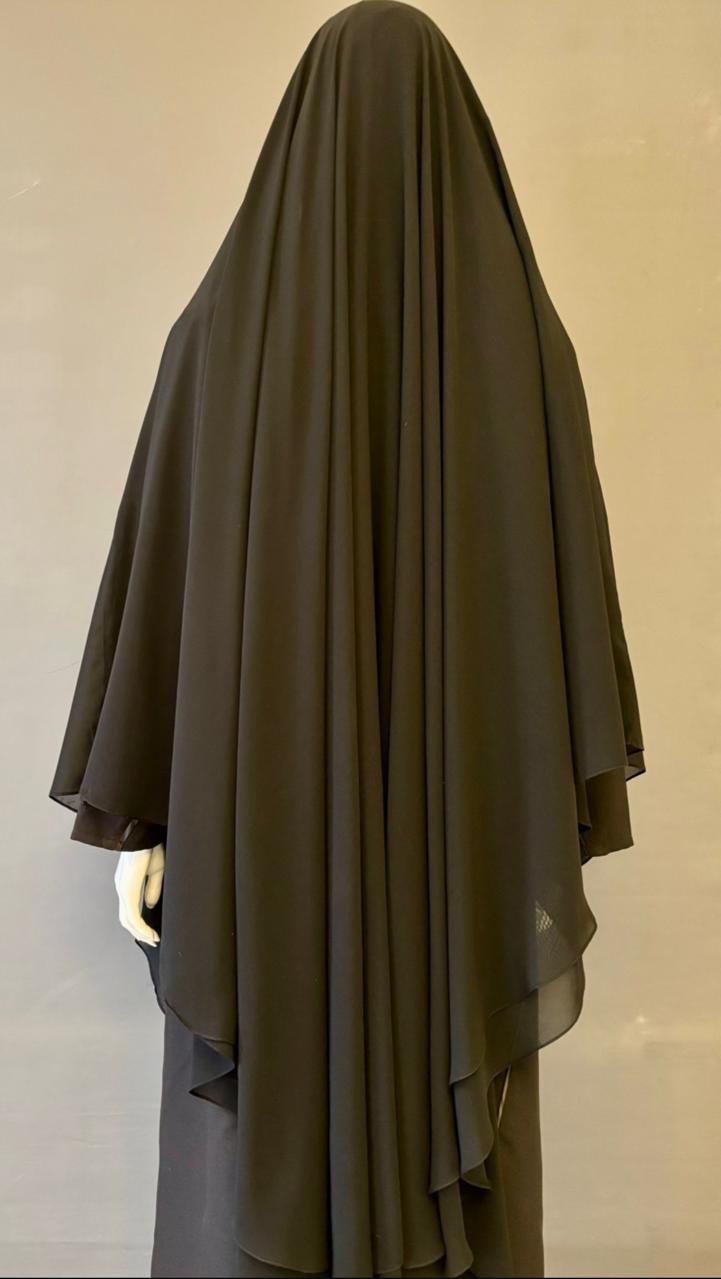 2 Layered Open Khimaar