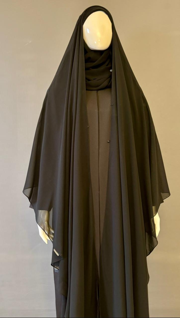 2 Layered Open Khimaar