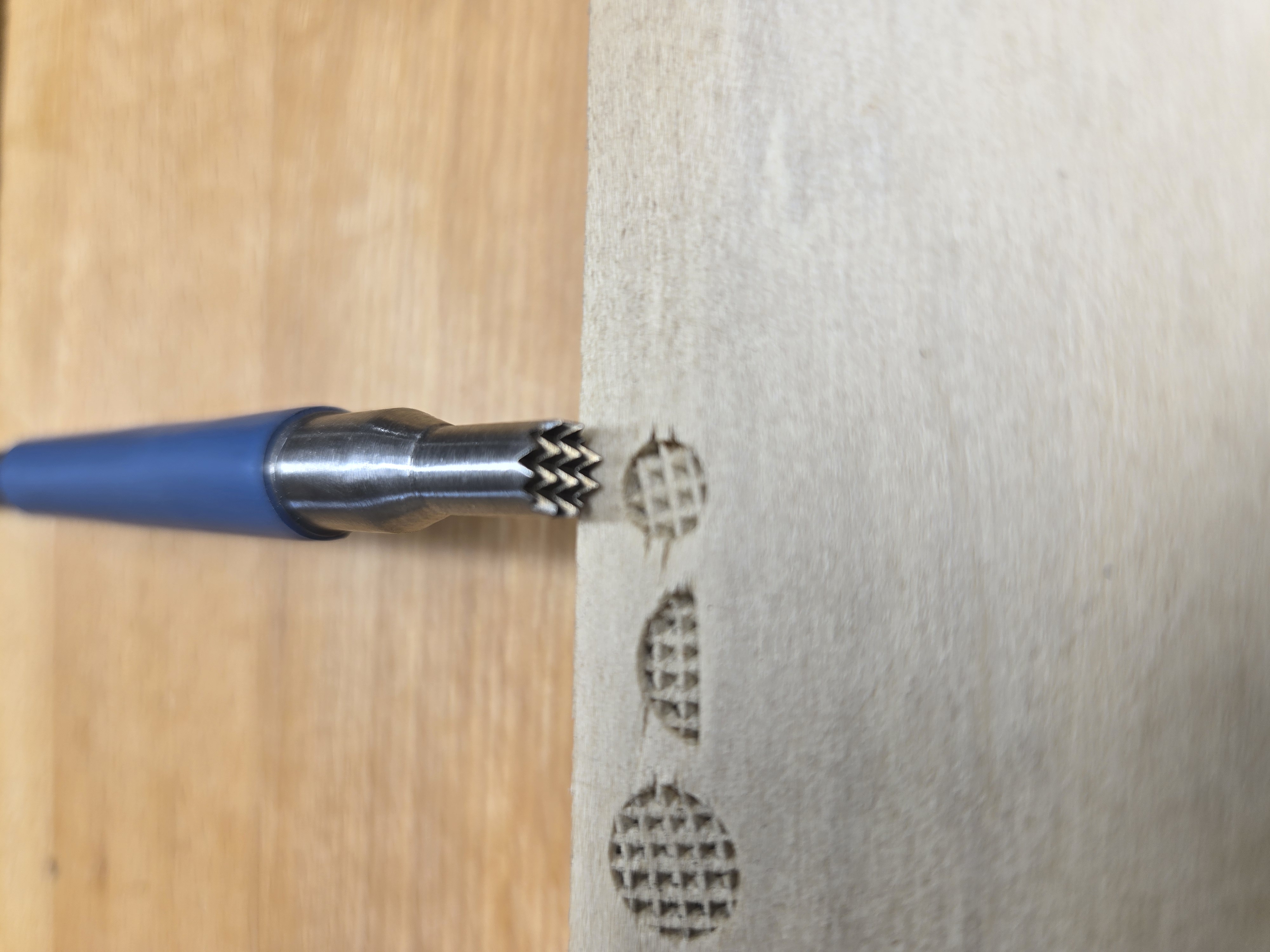 1/4" Fine Round Stamp