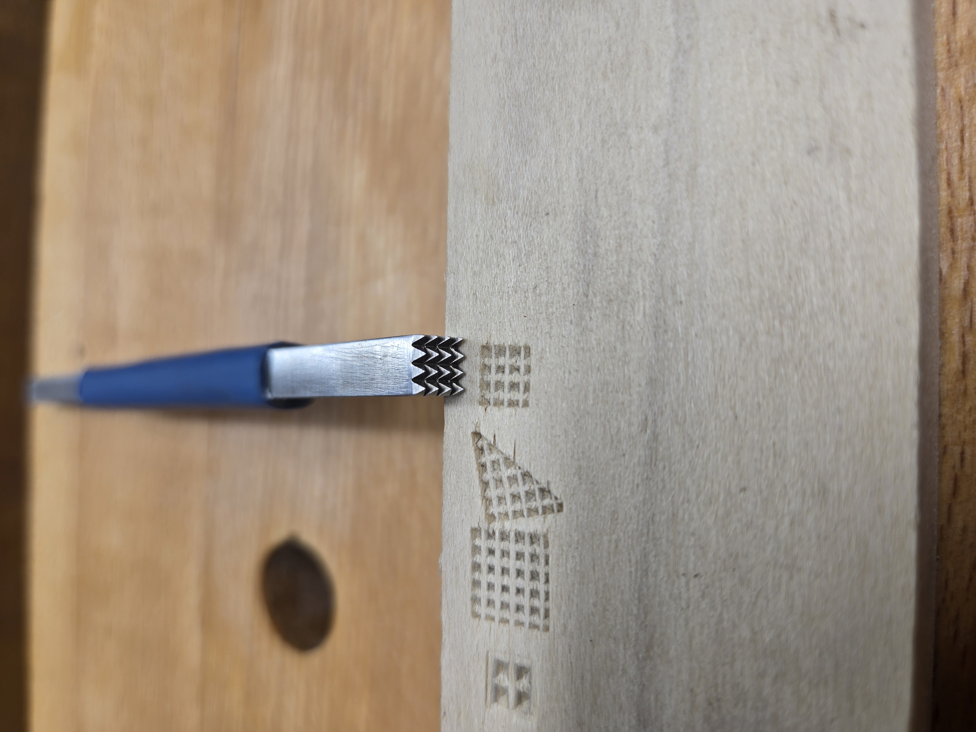 1/4" Fine Square Stamp