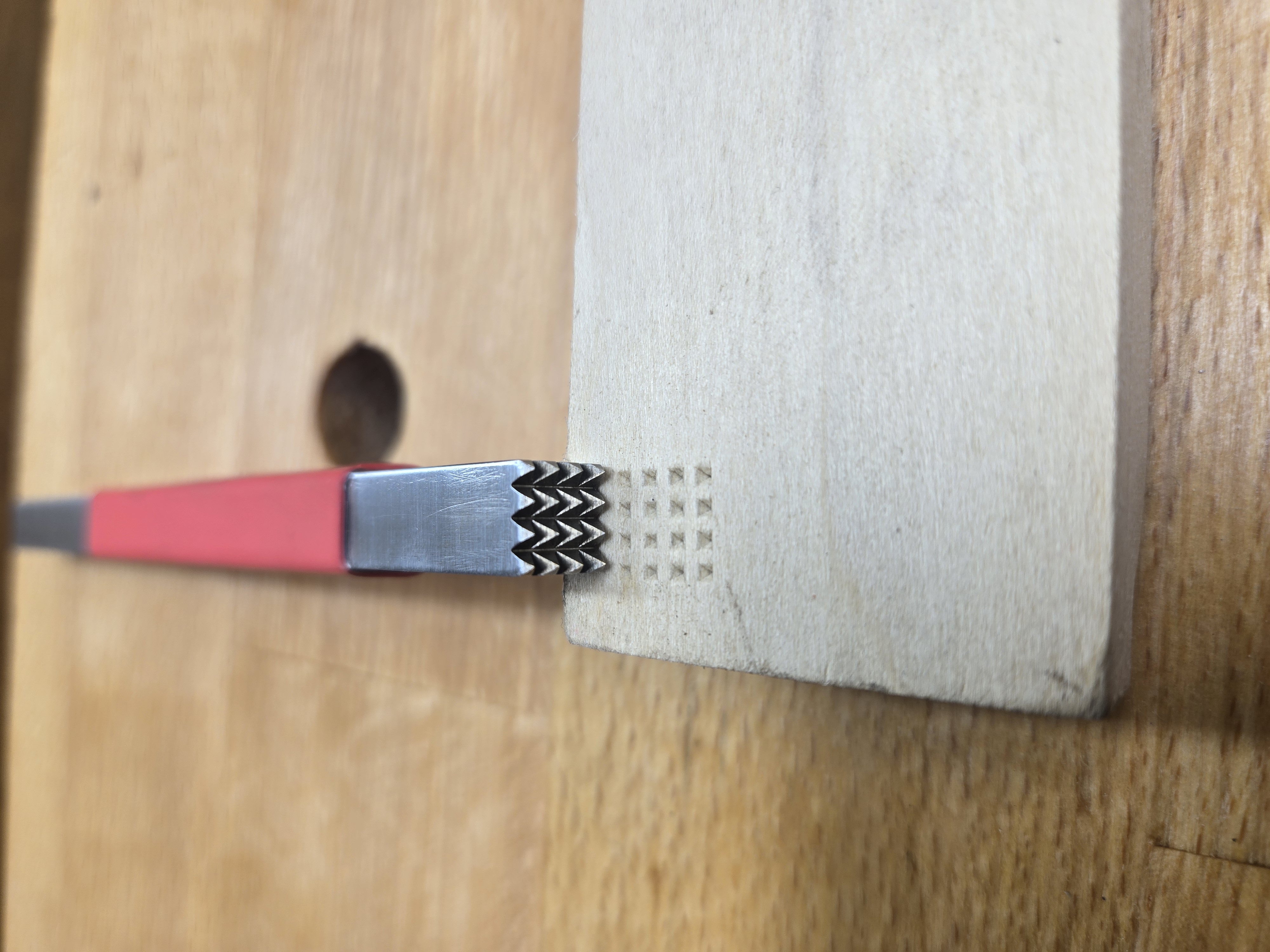 3/8" Coarse Square Stamp 