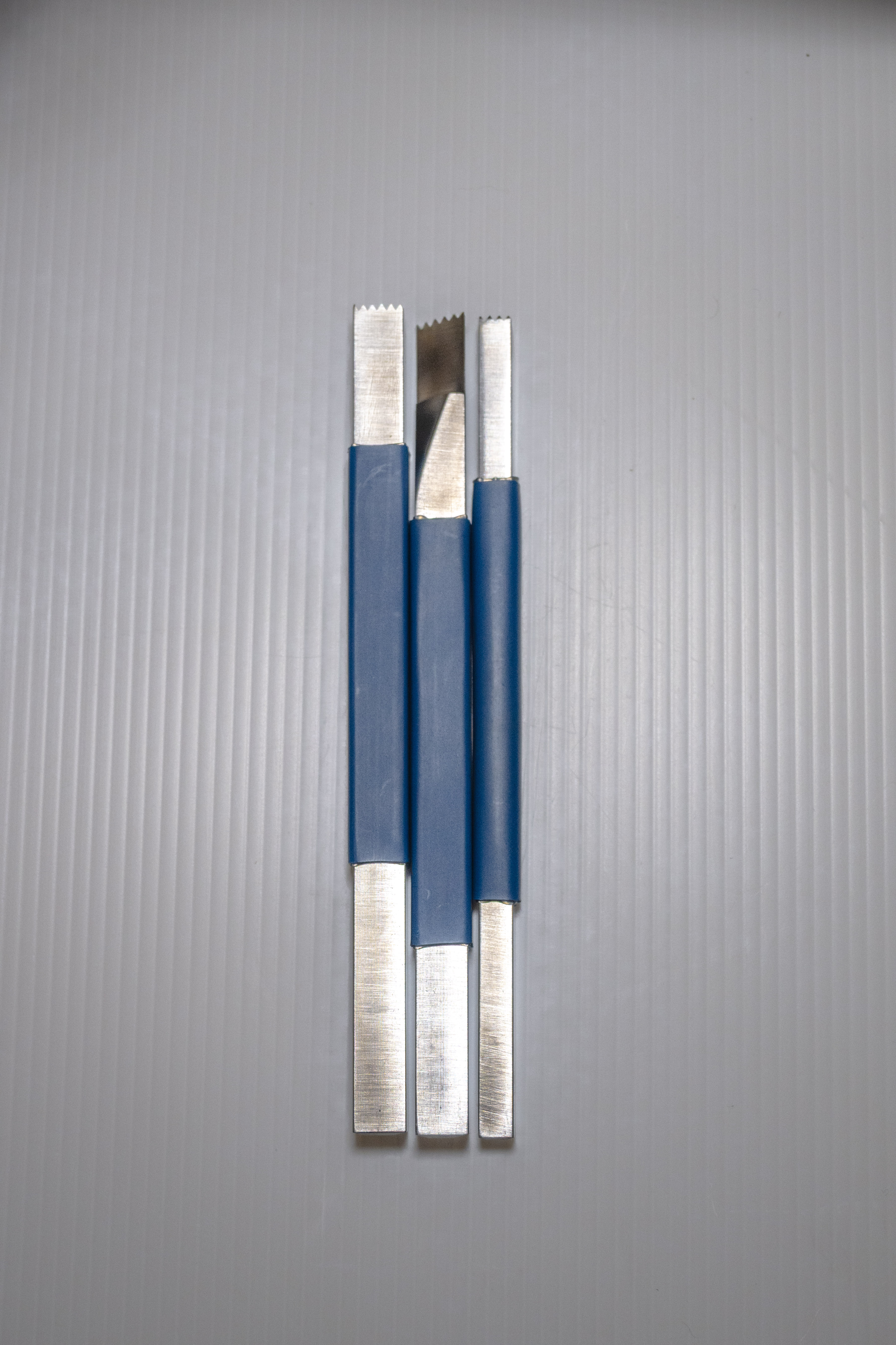 Set of 3 Square Stamps- Coarse or Fine