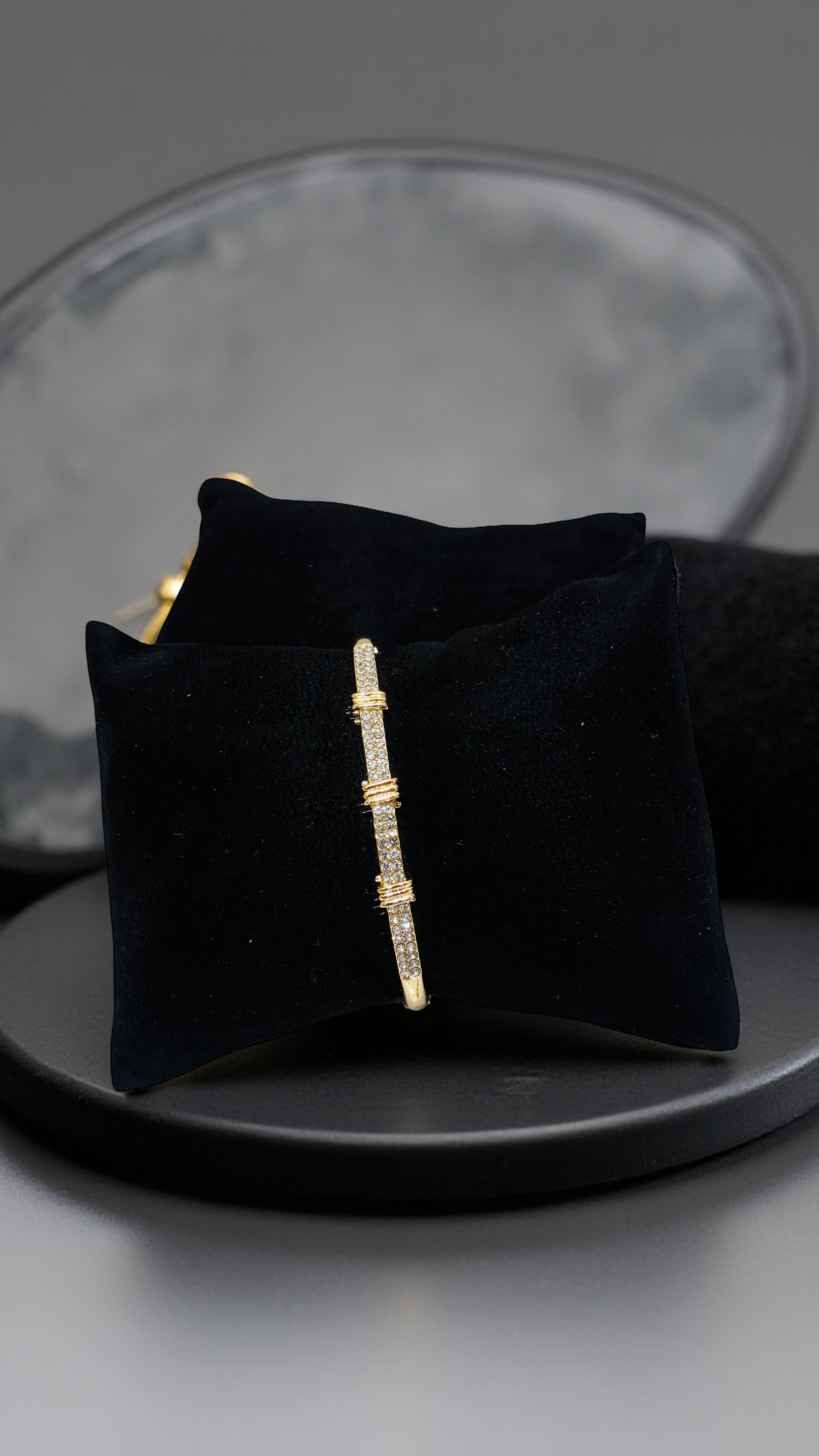 Classy Golden Kada Bracelet