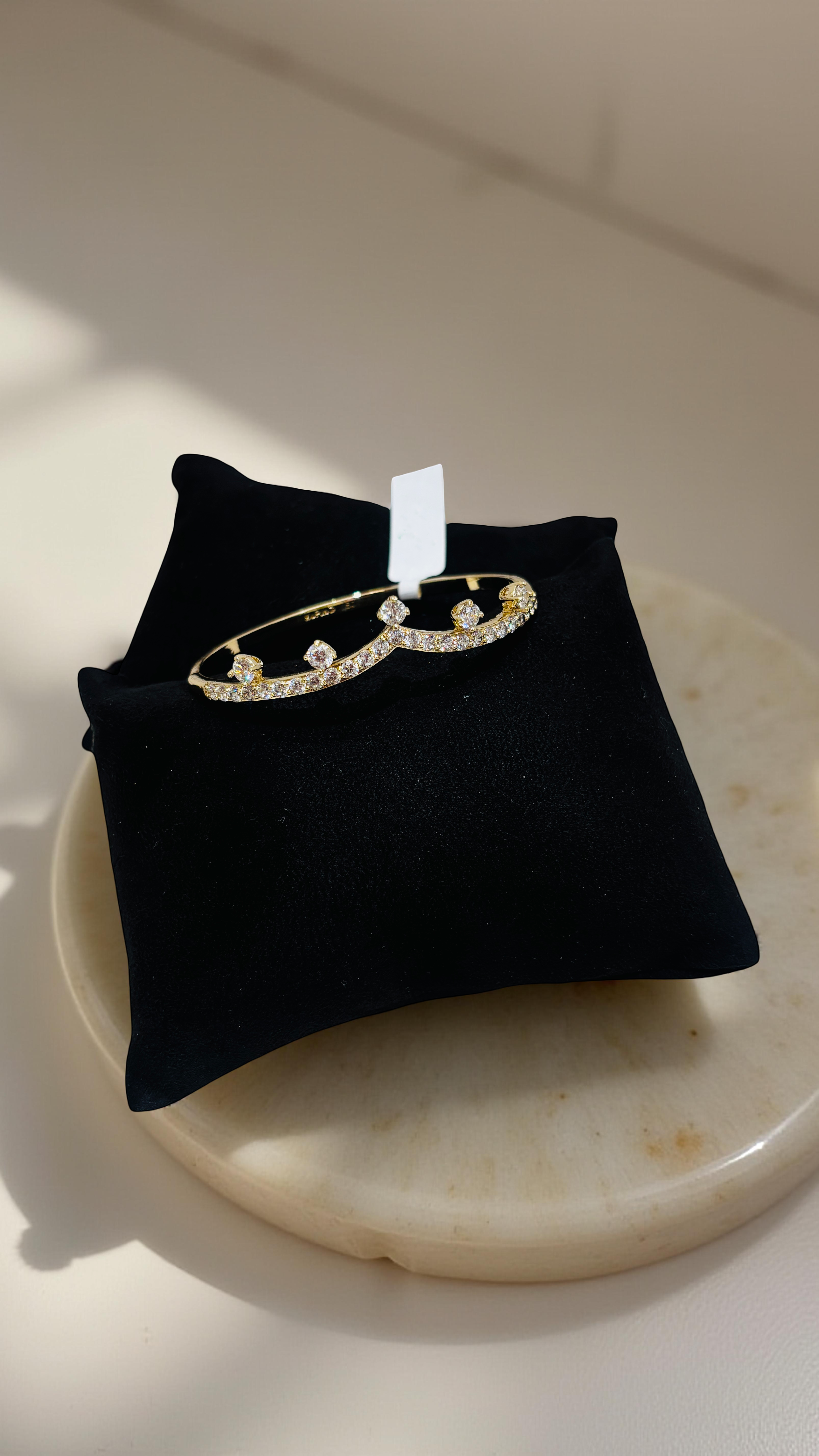 Crown old Plated Kada Bracelet