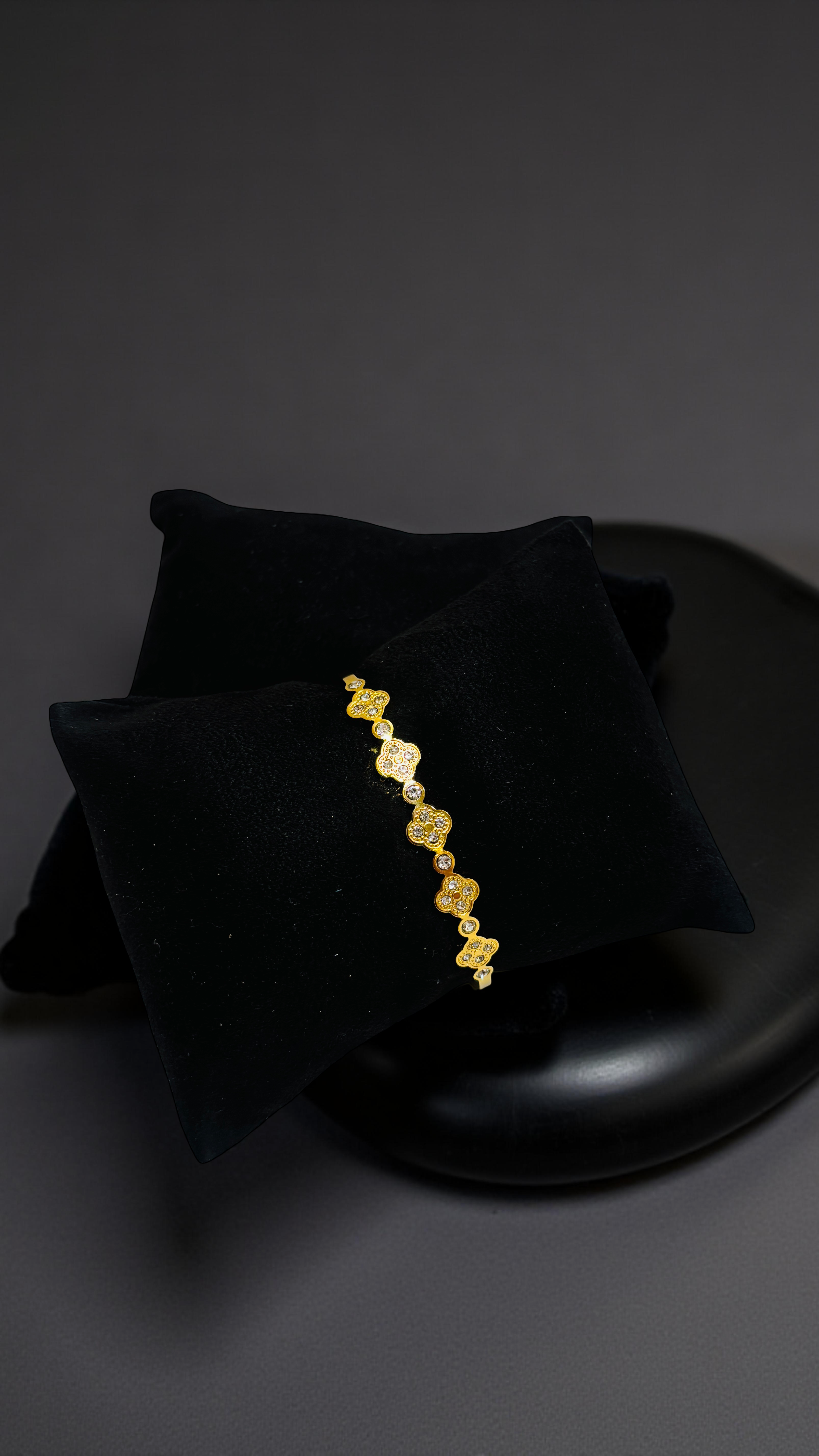 Gold KADA bracelet