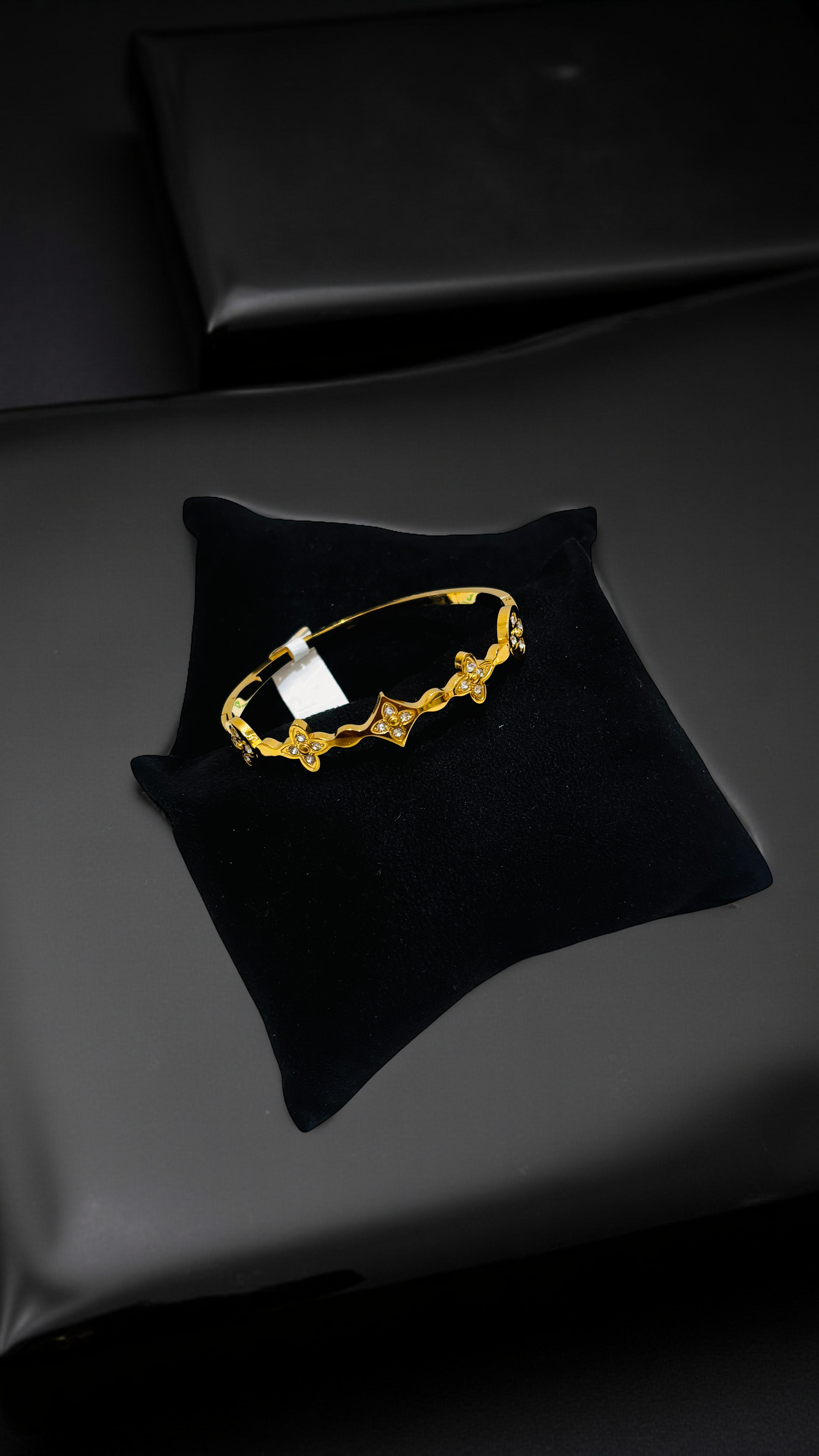 Elegant Gold Kada  Bracelet