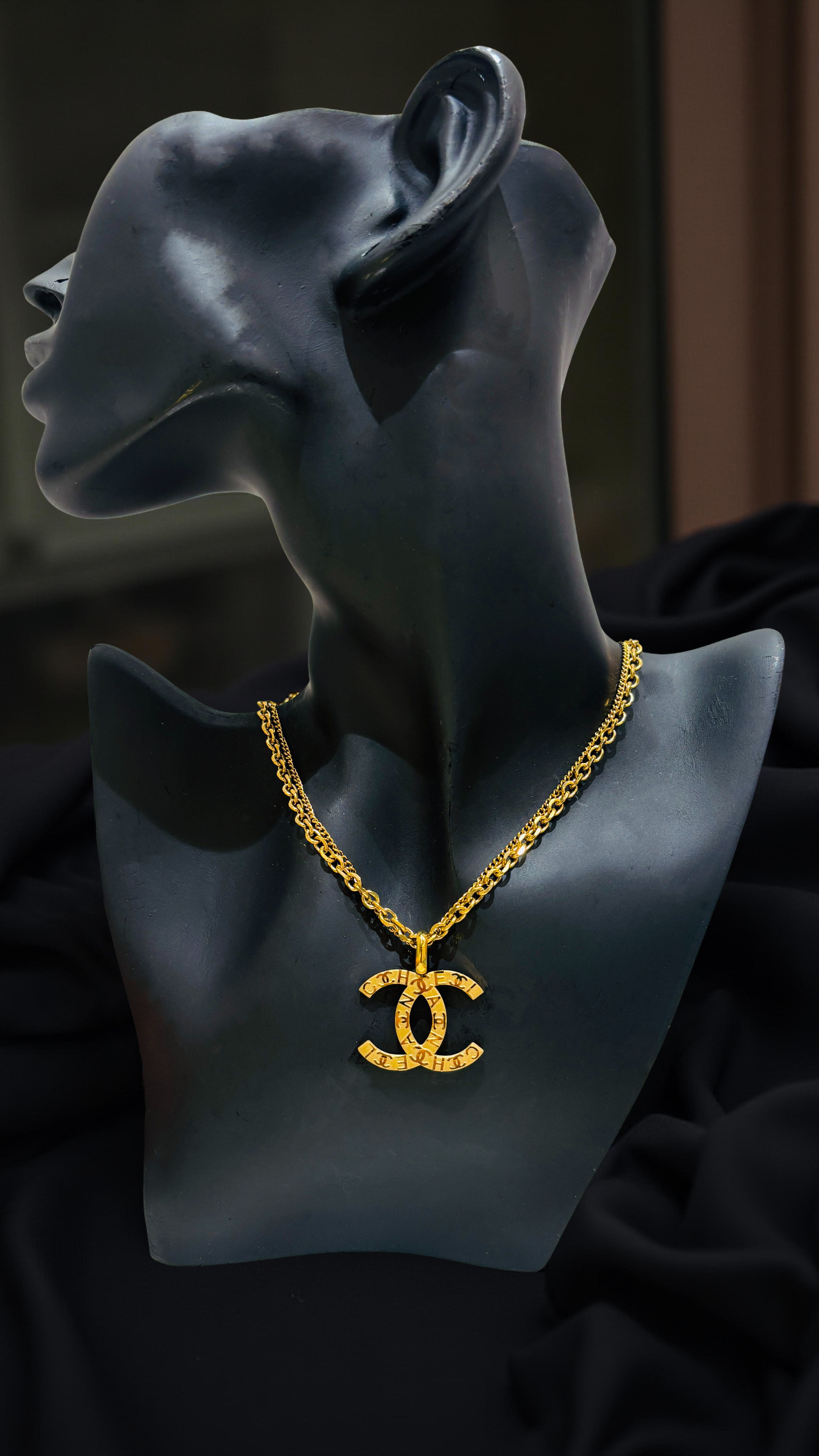 Gold Plated Designer Pendant Necklace