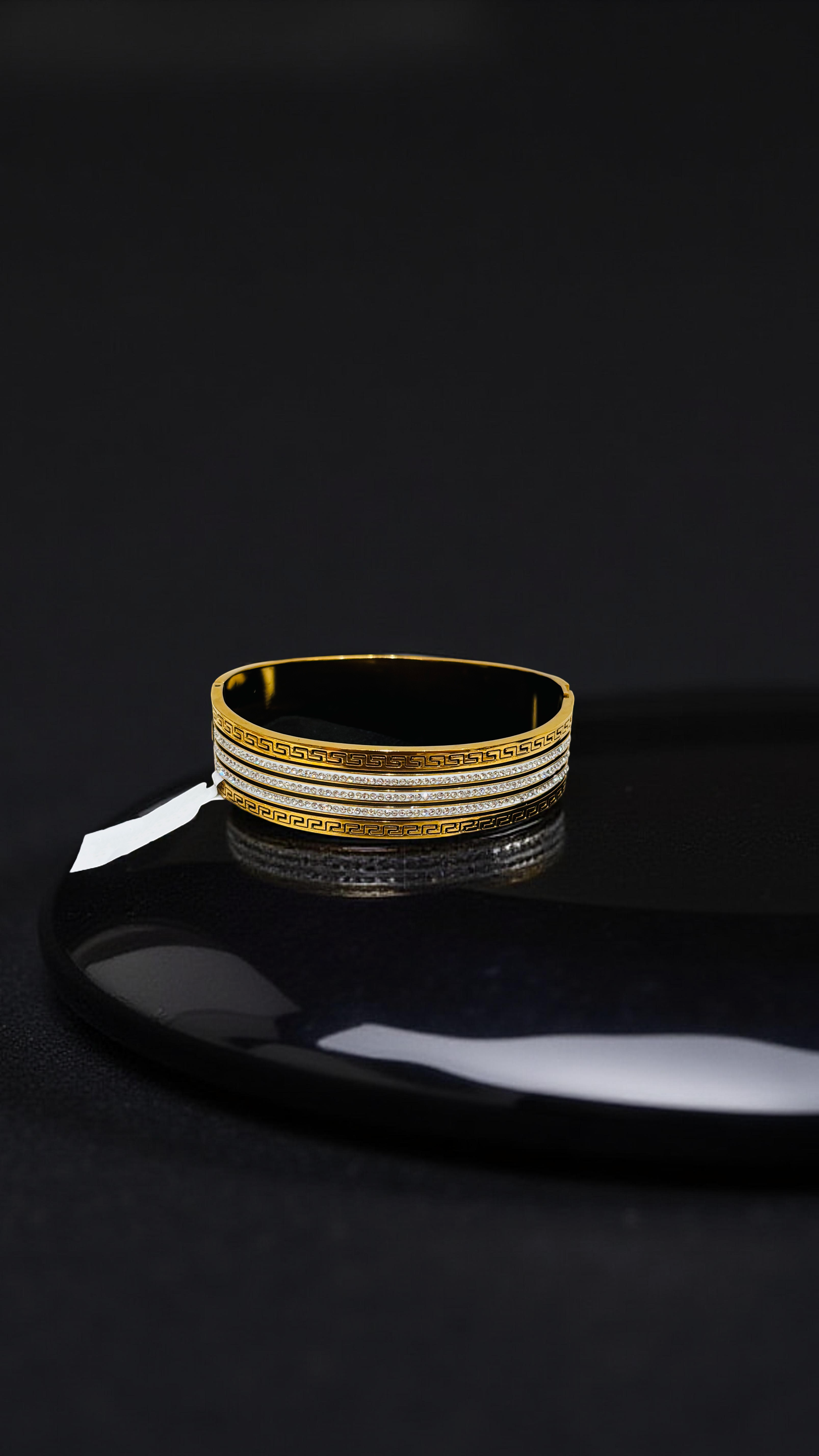 Shiny Golden Kada bracelet 