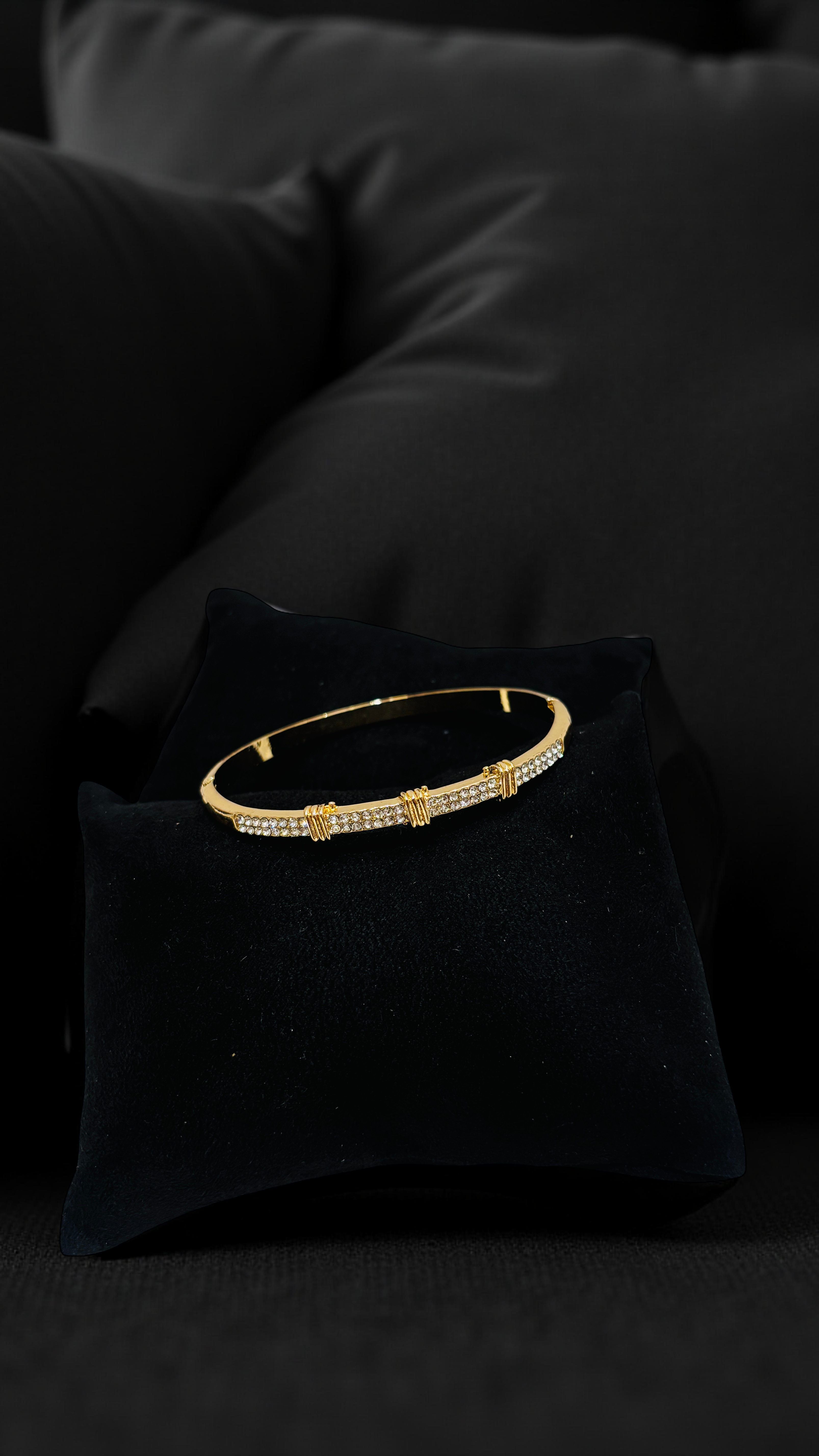 Classy Golden Kada Bracelet
