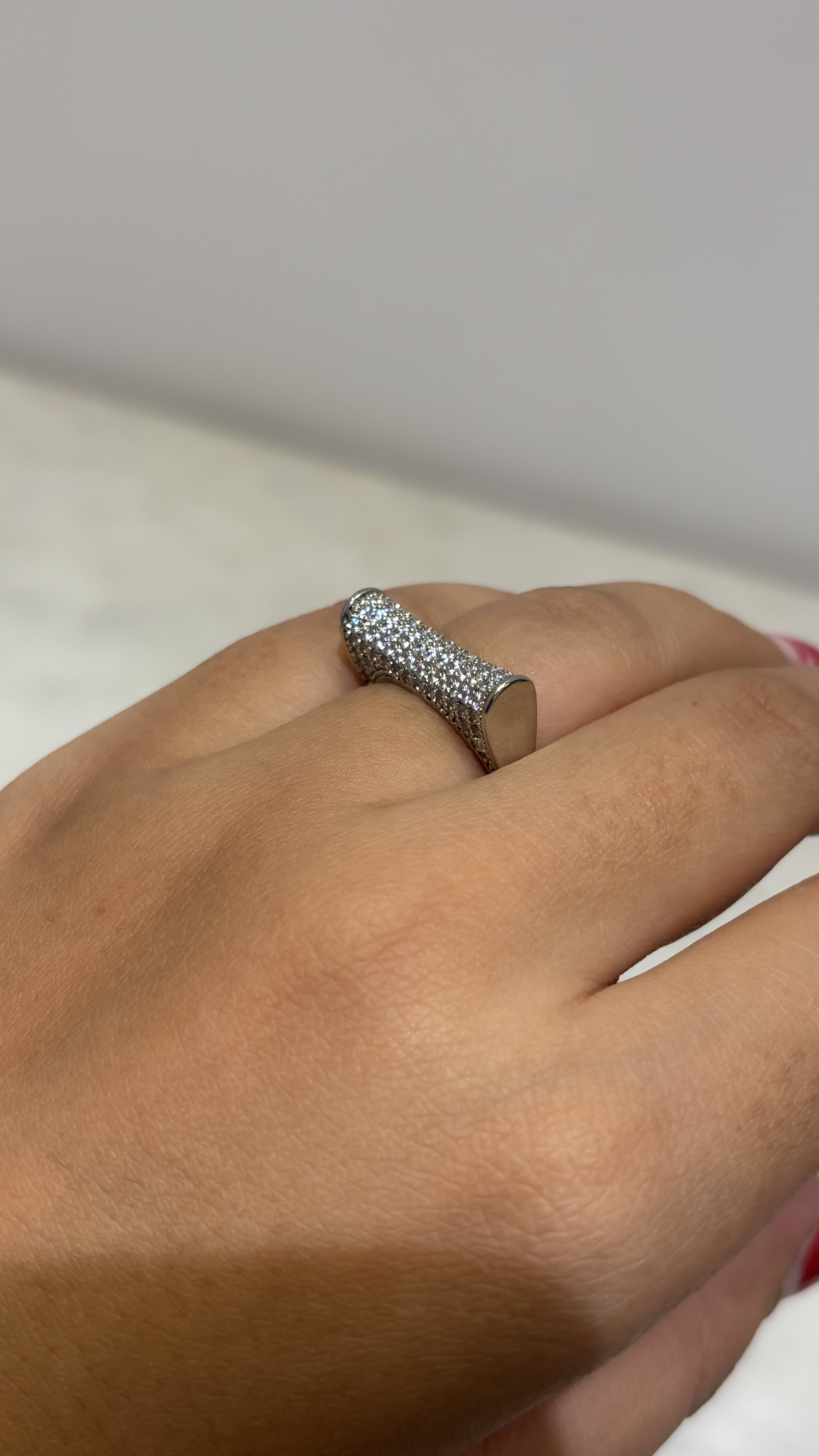 Elegant adjustable Statement Ring