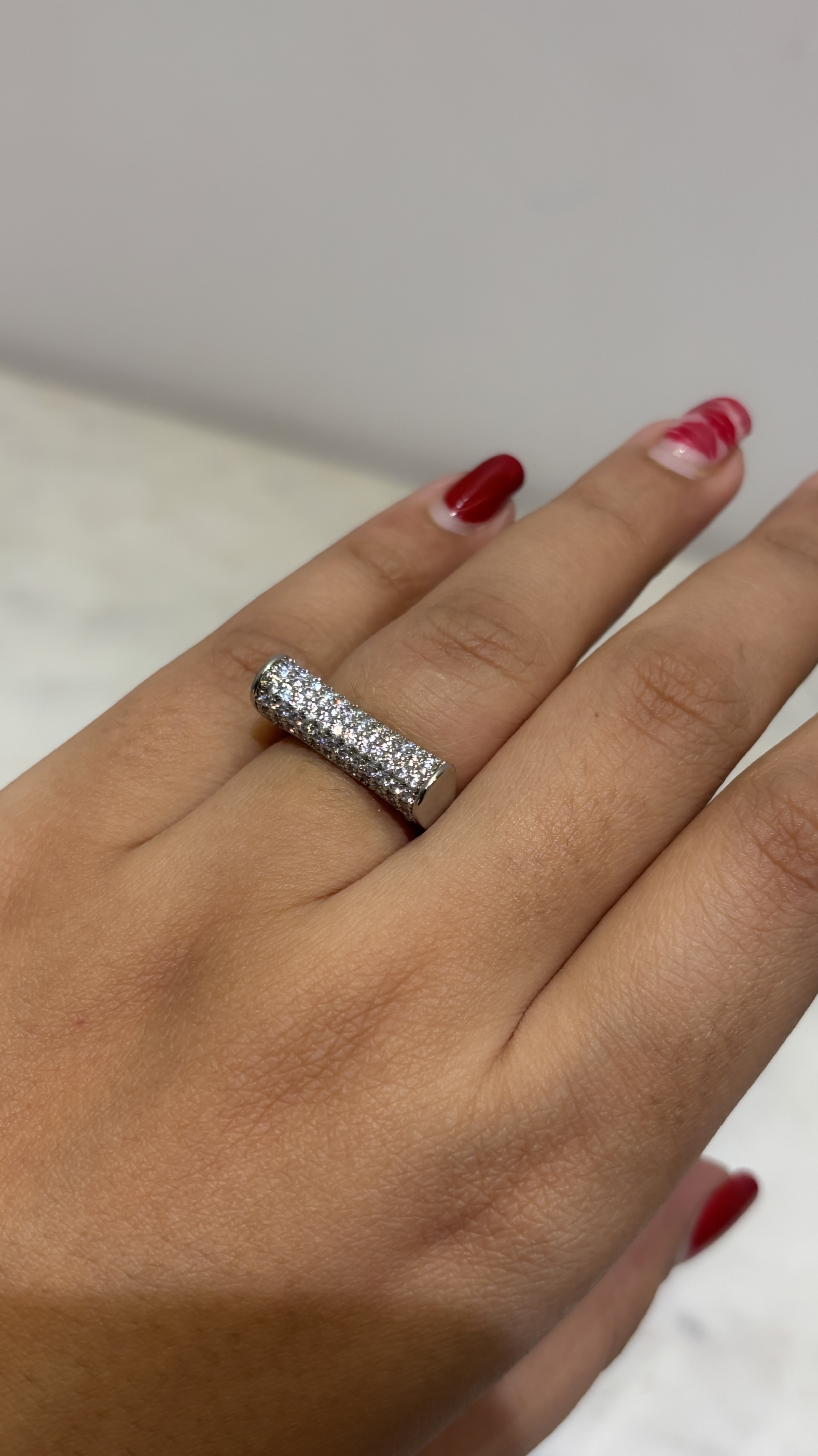 Elegant adjustable Statement Ring