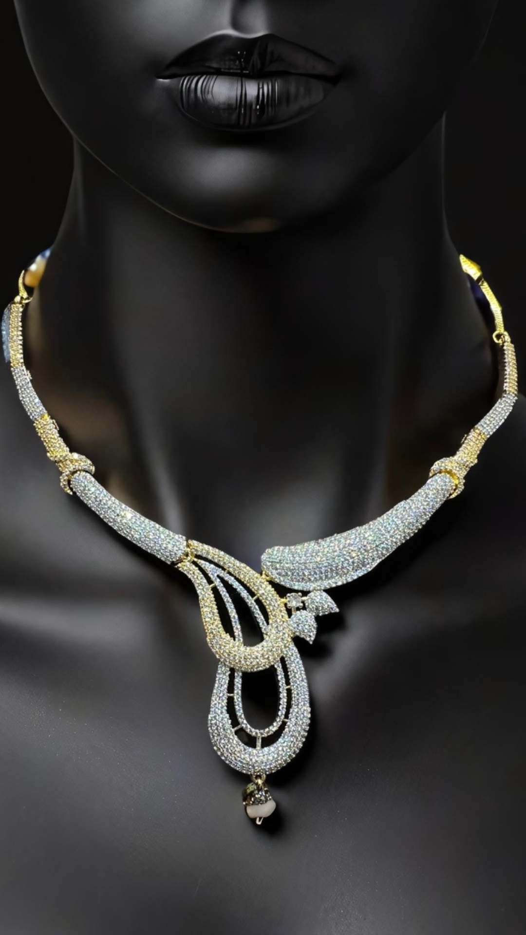 Elegant American Diamond Necklace