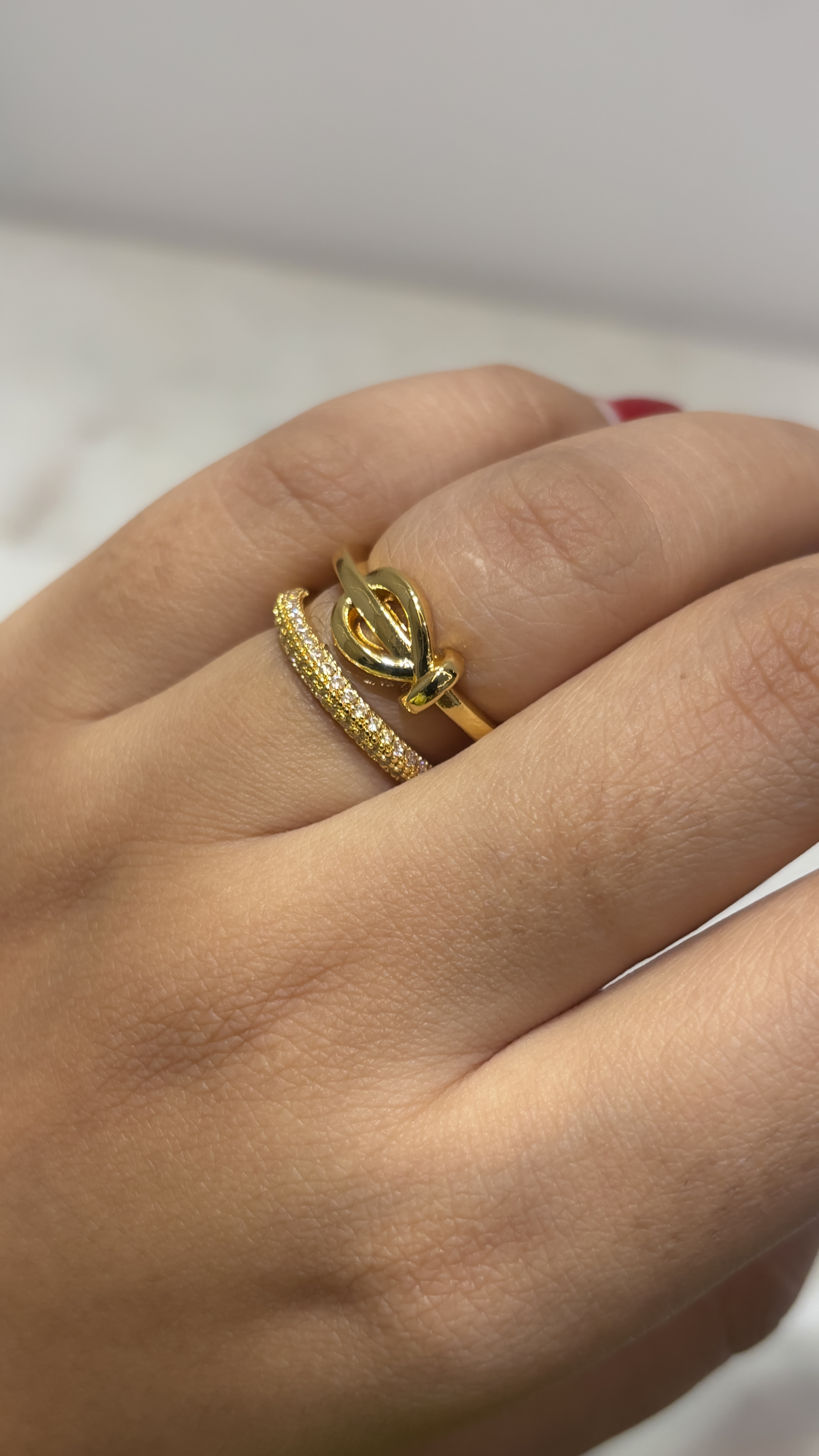 Elegant Gold Ring adjustable