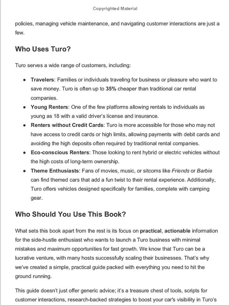 How to Succeed with Turo
