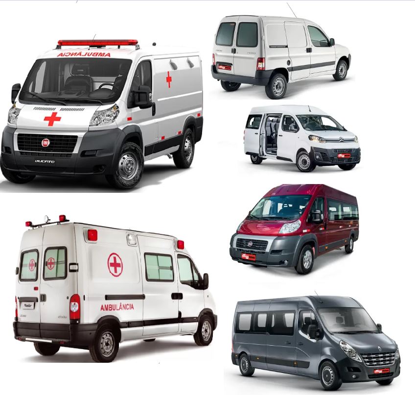 Ambulâncias e Furgões 