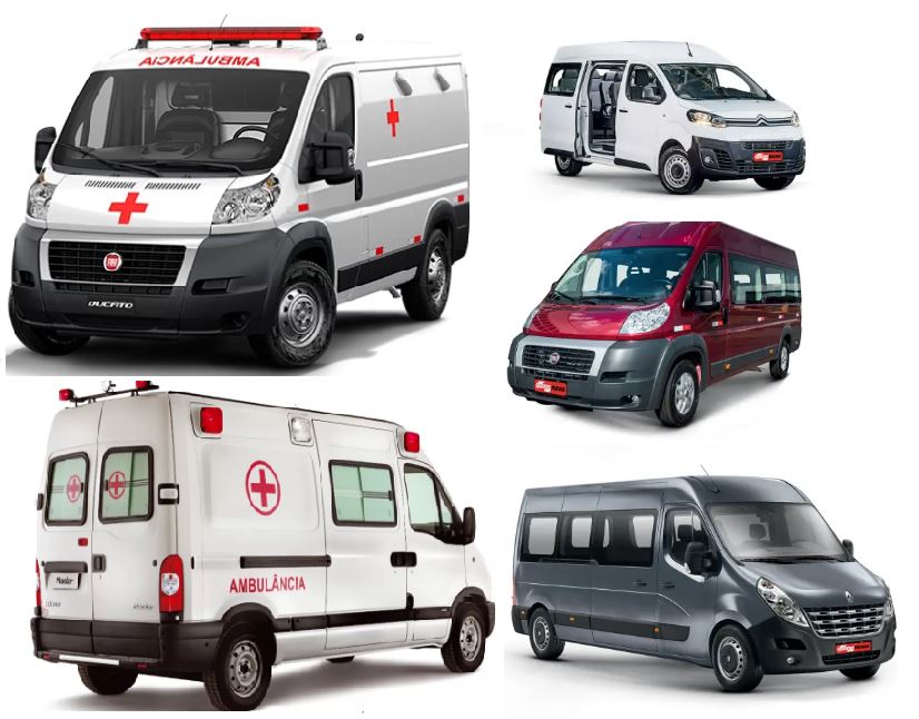 Ambulâncias e Furgões