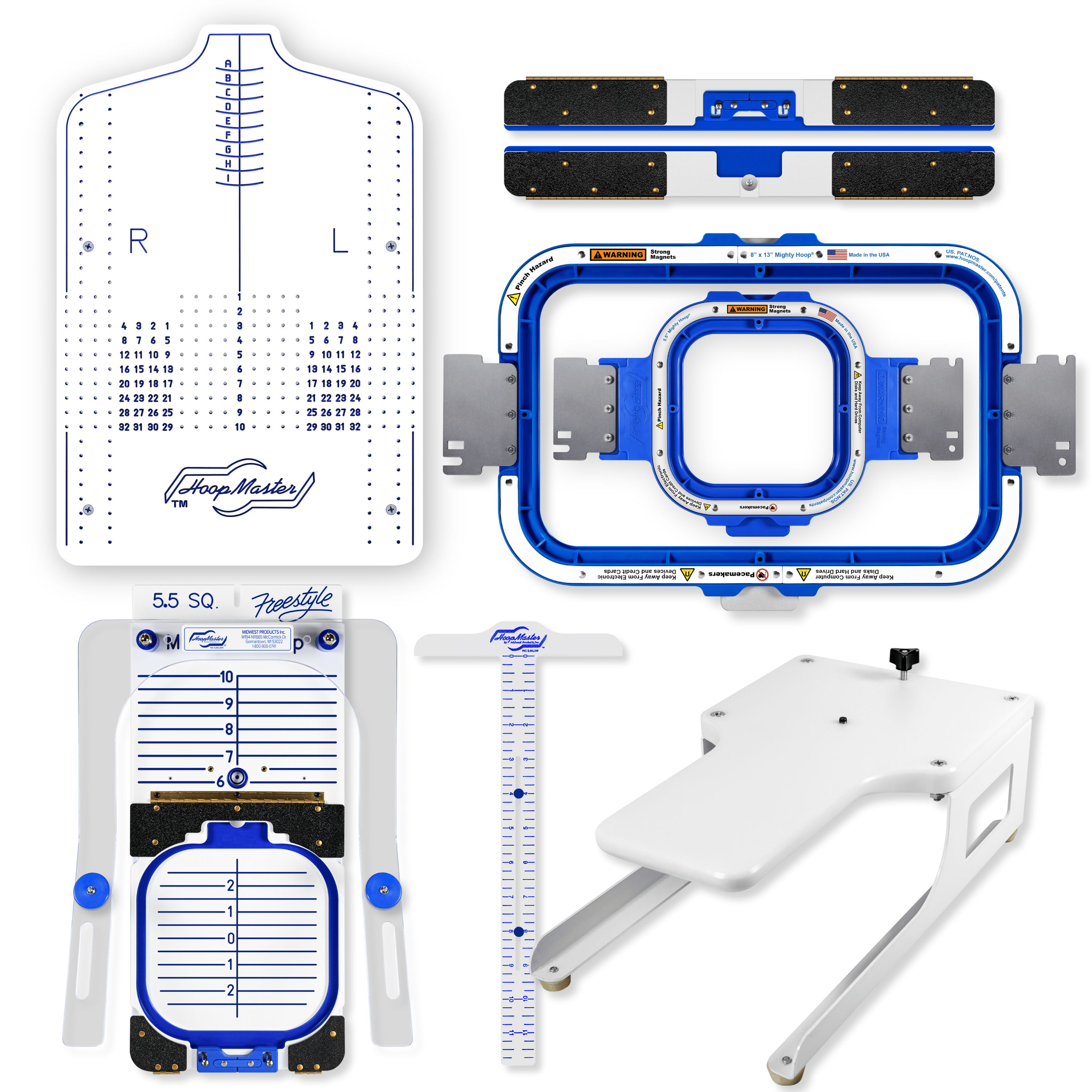 Starter Kit 2- Tajima / Toyota – 5.5″ with 8×13 Mighty Hoop Kit