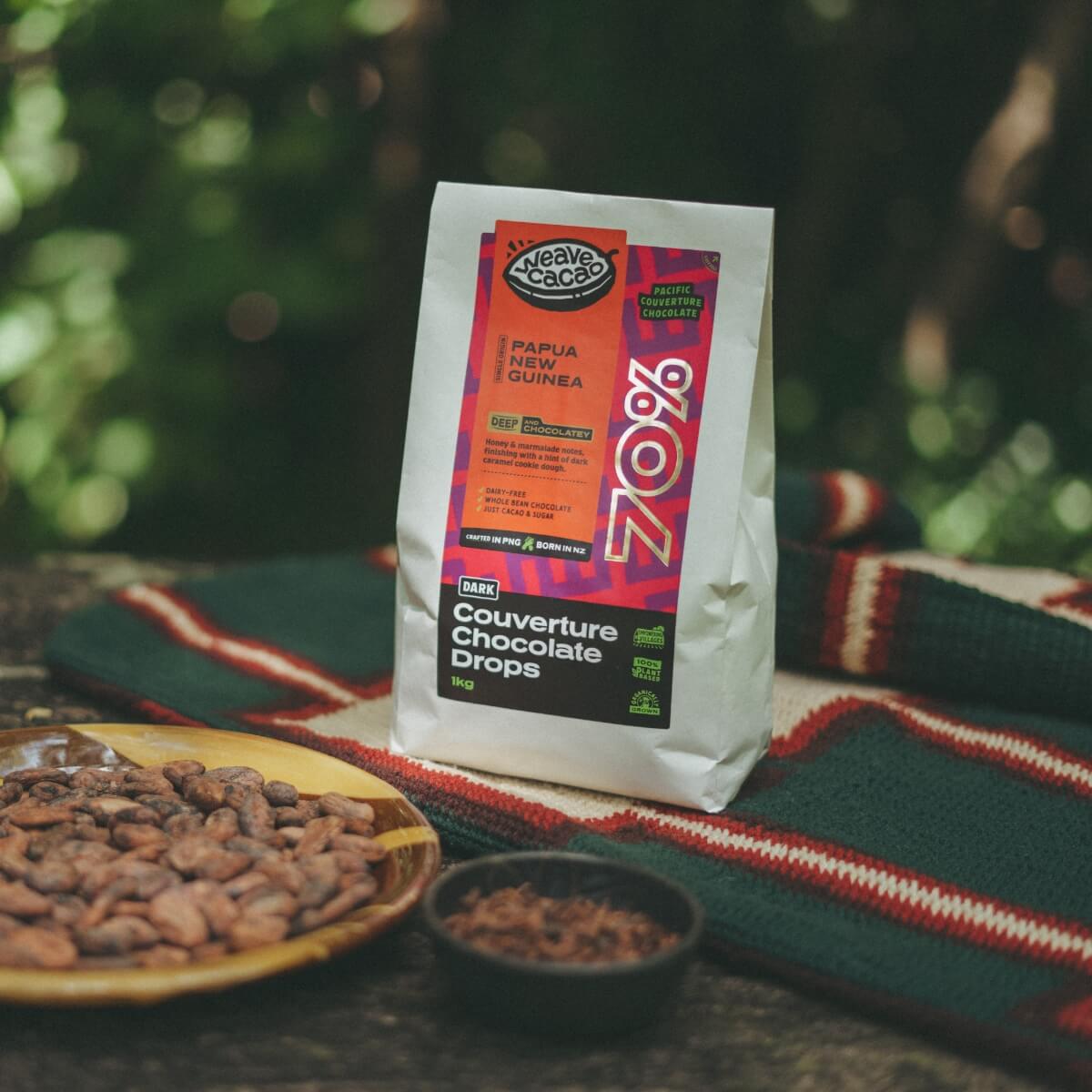 Weave 70% Couverture Chocolate - 1KG