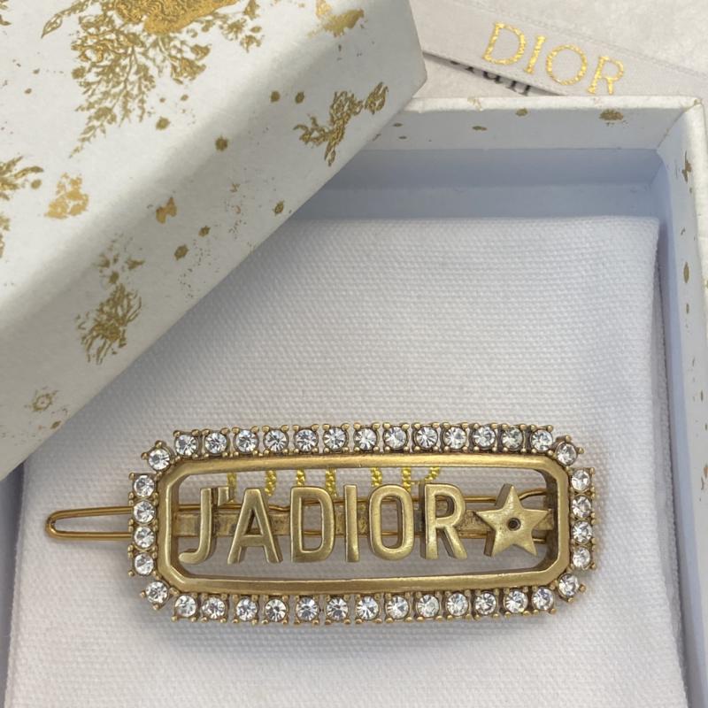 Dior Crystal Hair Clip