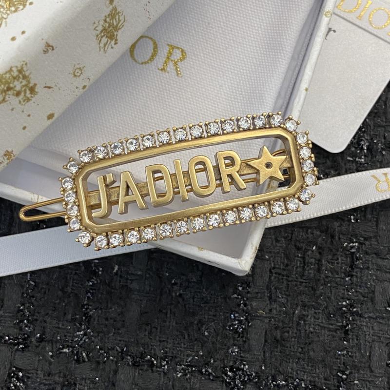 Dior Crystal Hair Clip