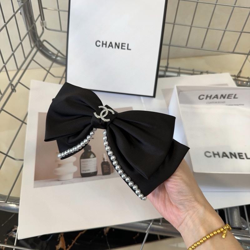 Elegant Black Bow Hair Clip