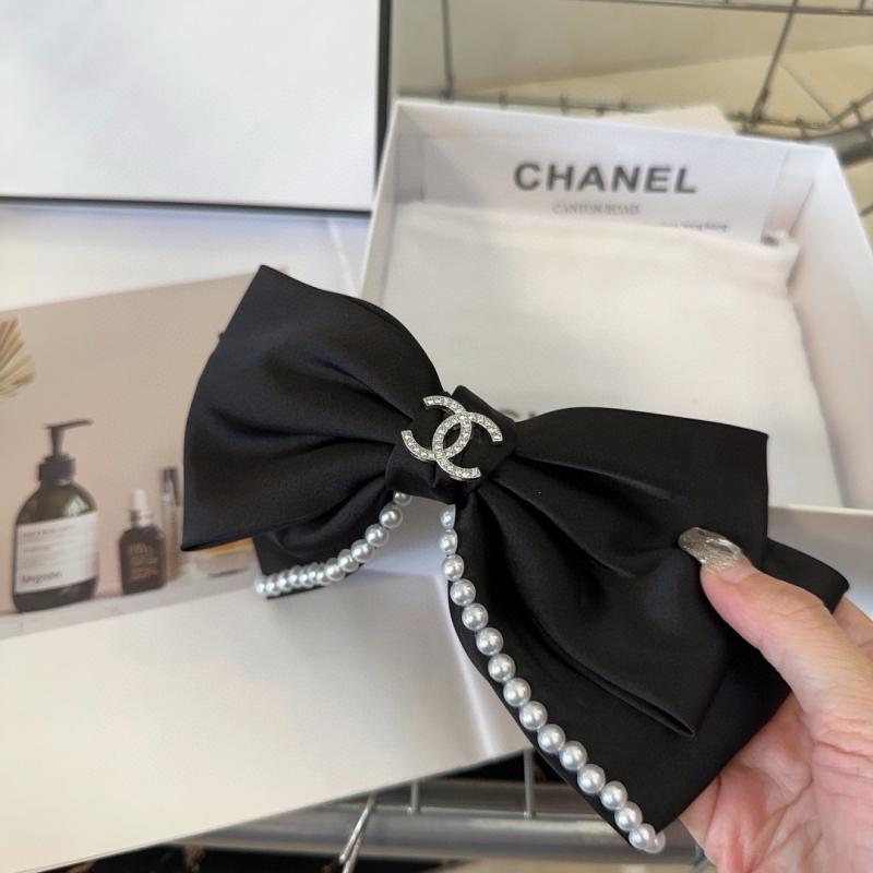 Elegant Black Bow Hair Clip