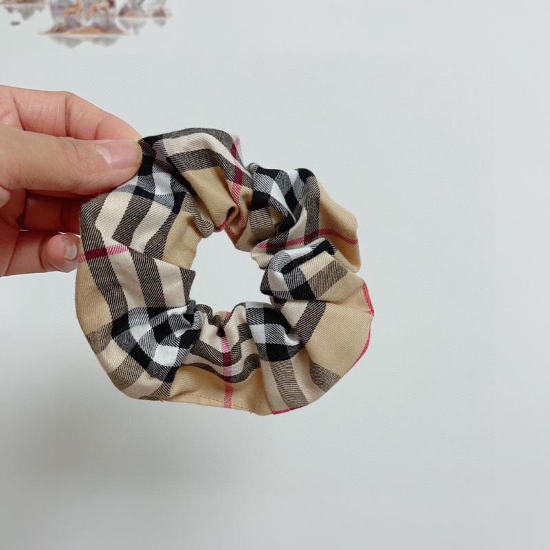 Plaid Hair Scrunchie