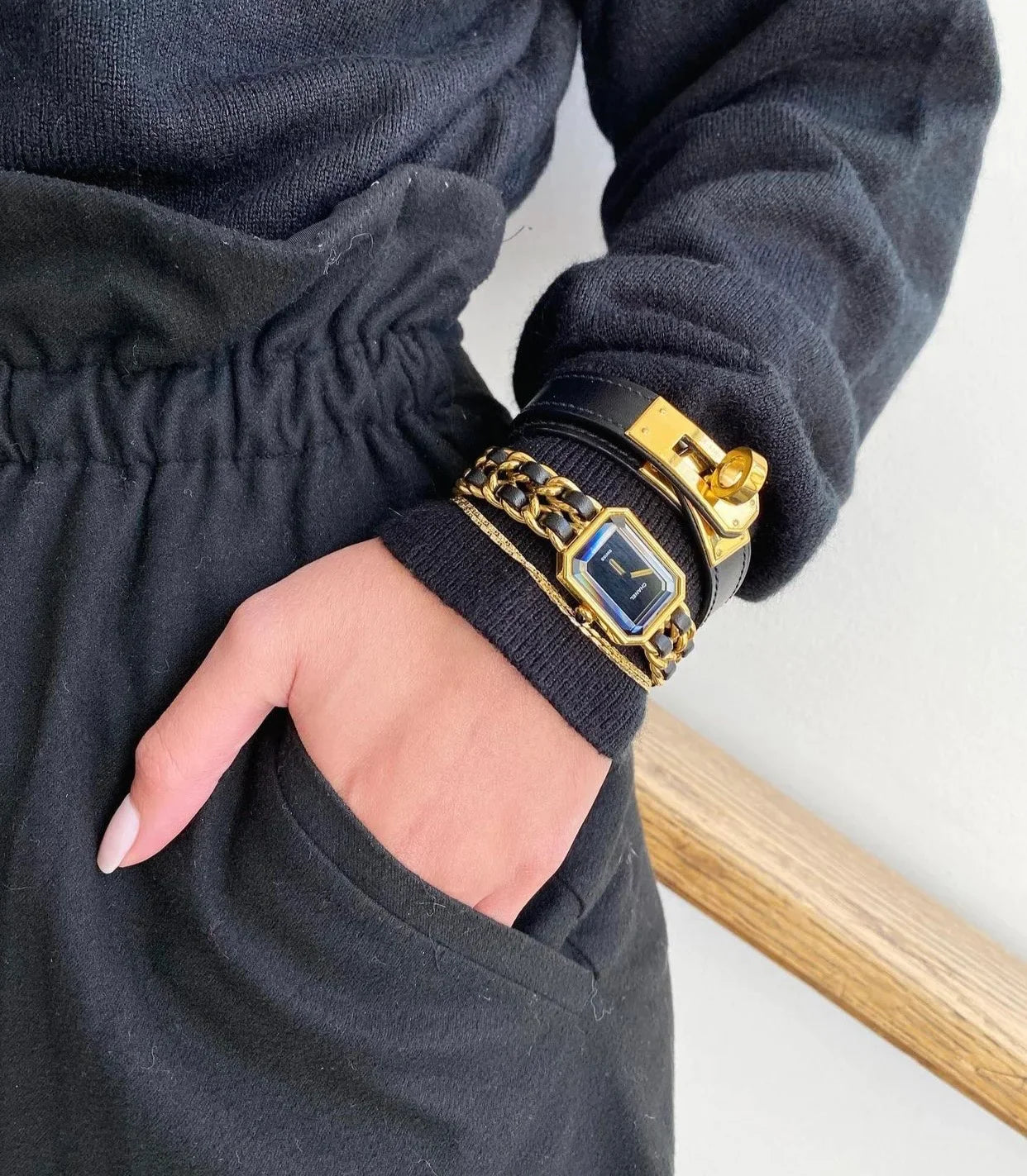 Luxury Gold-Plated Watch