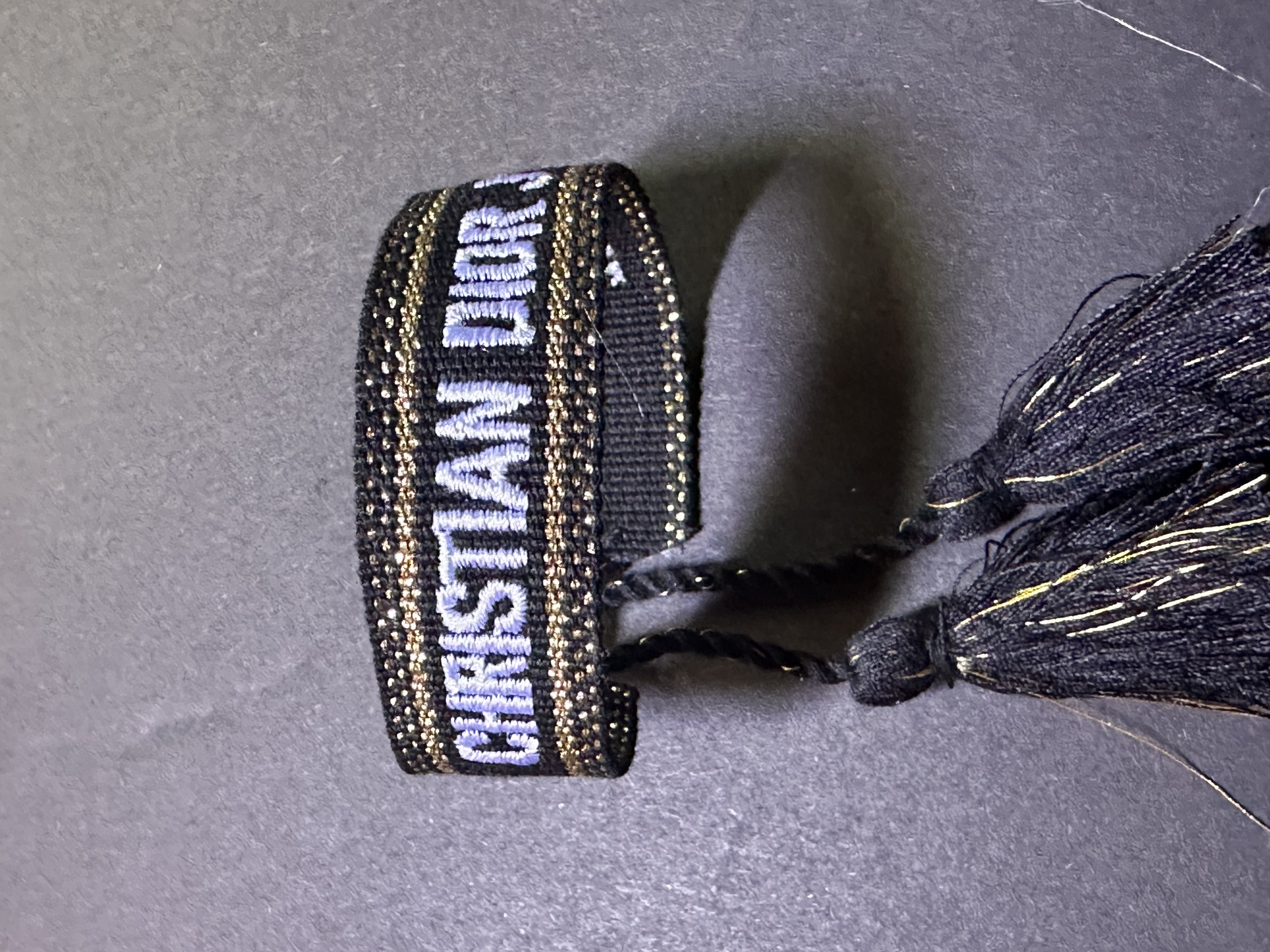 Black Dior Bracelet