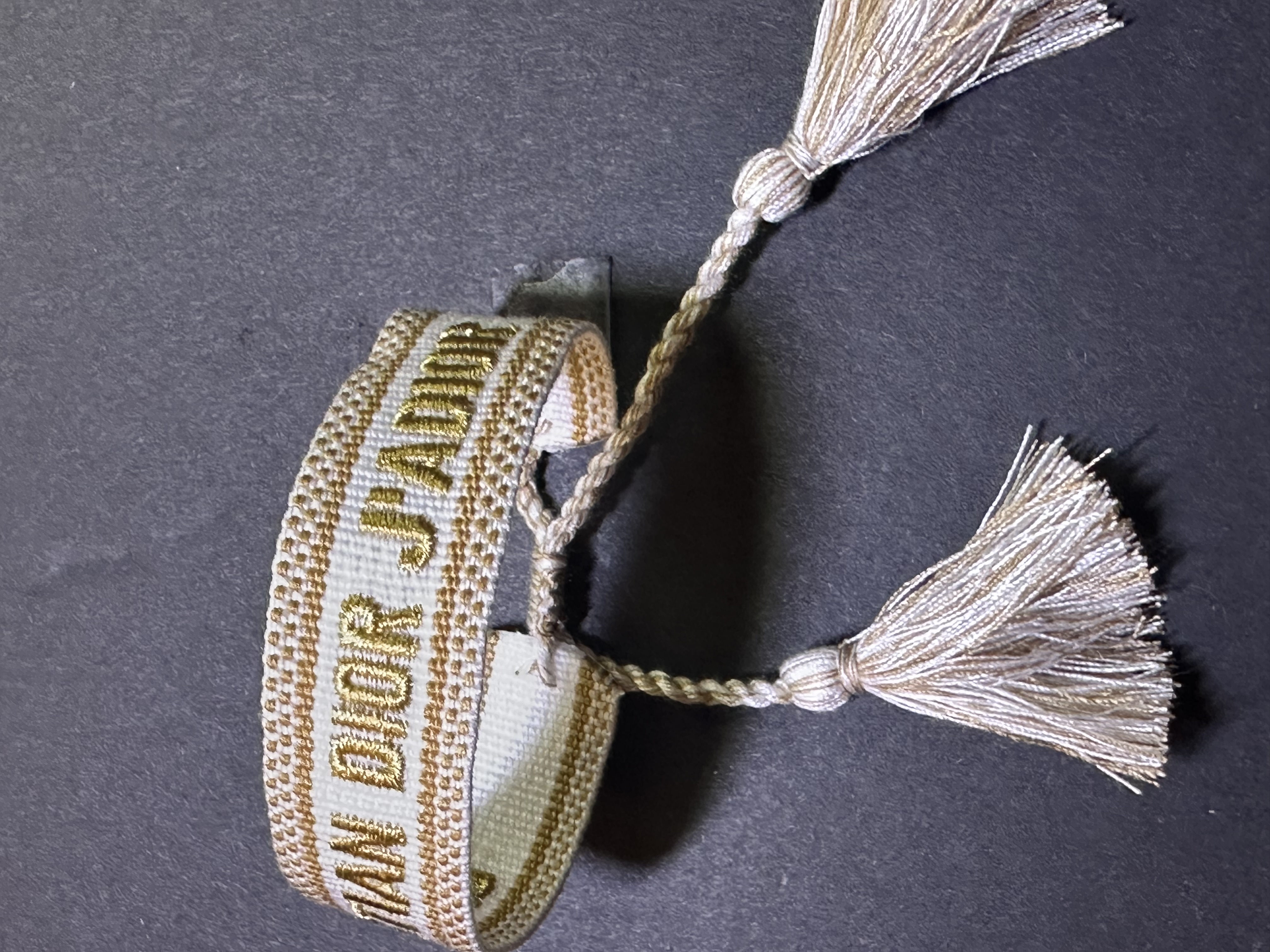 Christian Dior Woven Bracelet