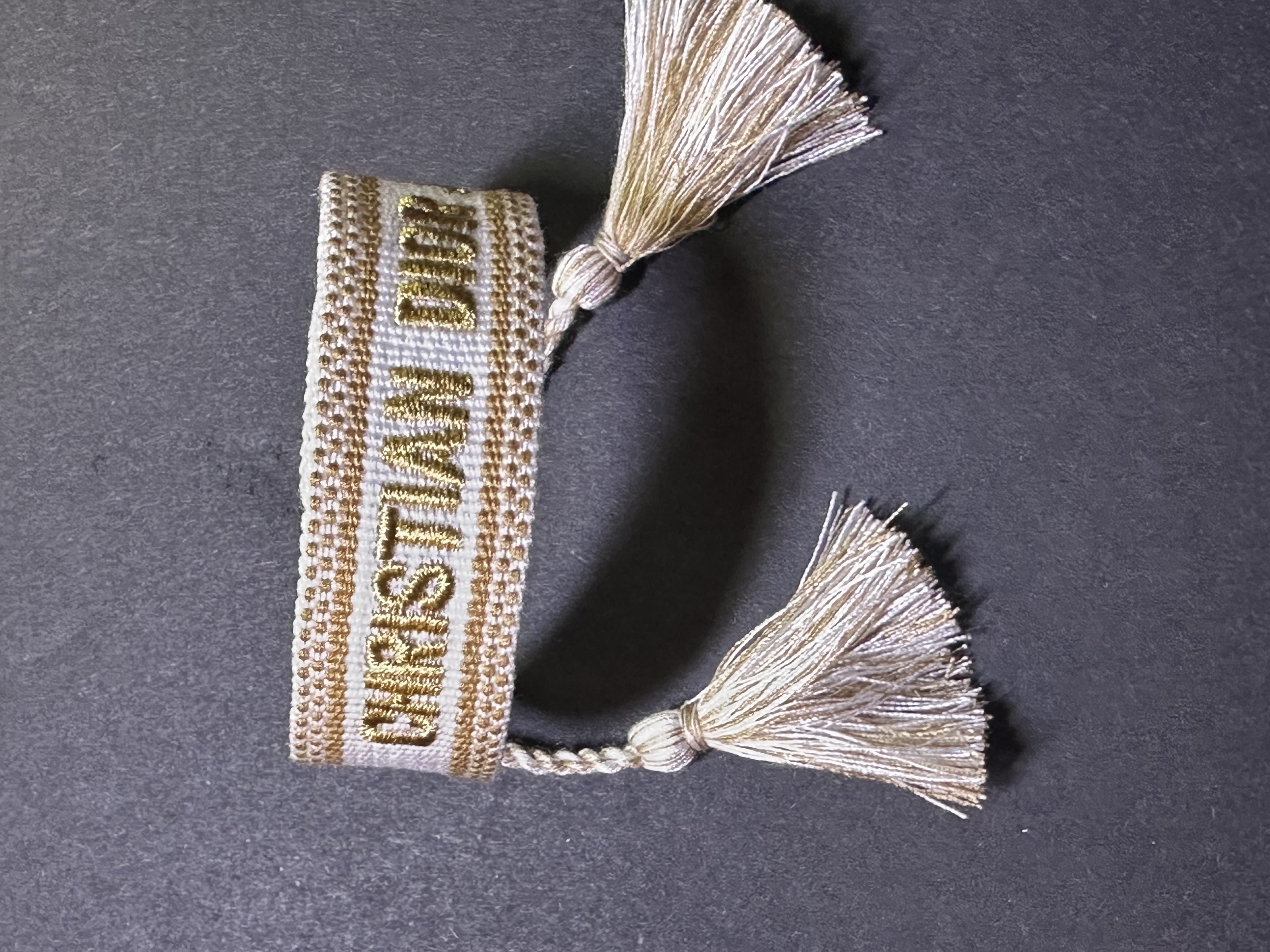 Christian Dior Woven Bracelet