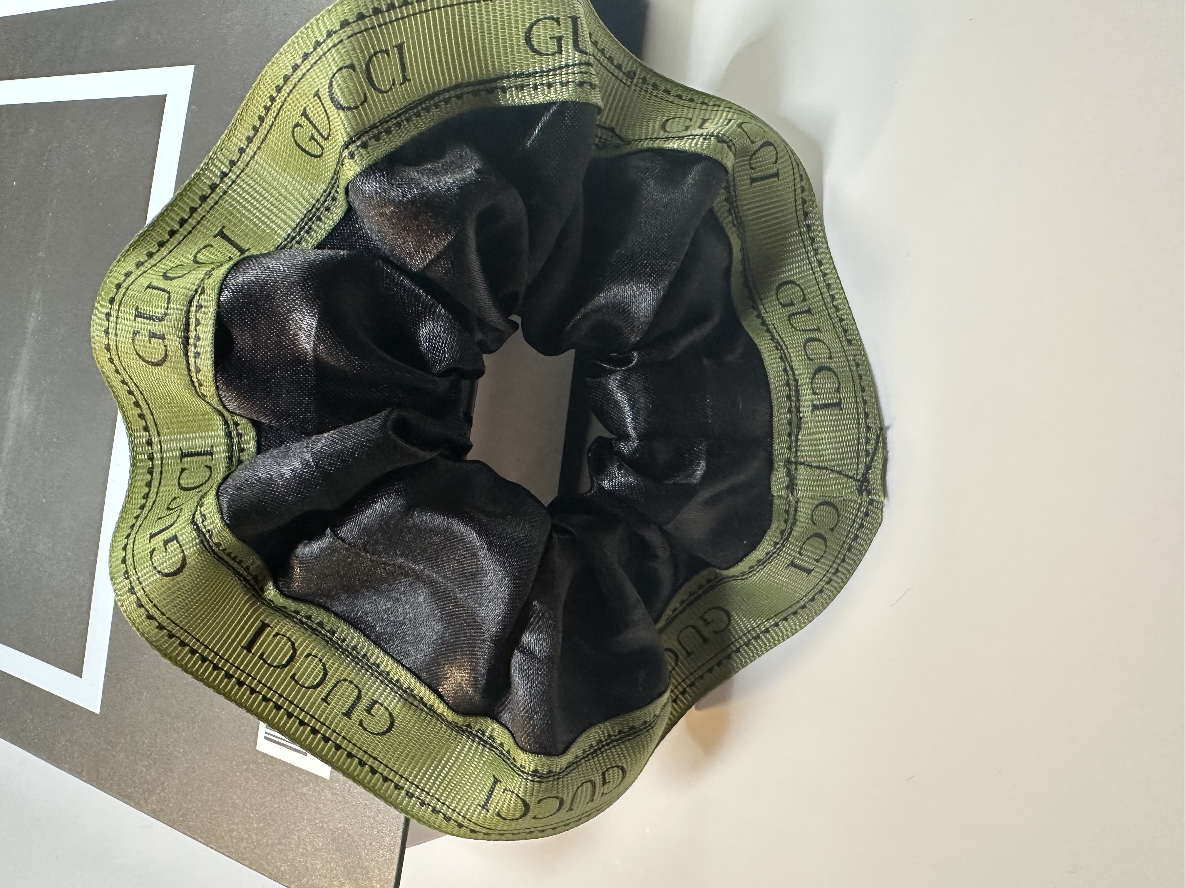 Up-cycled Scrunchies Gucci Hair Scrunchies