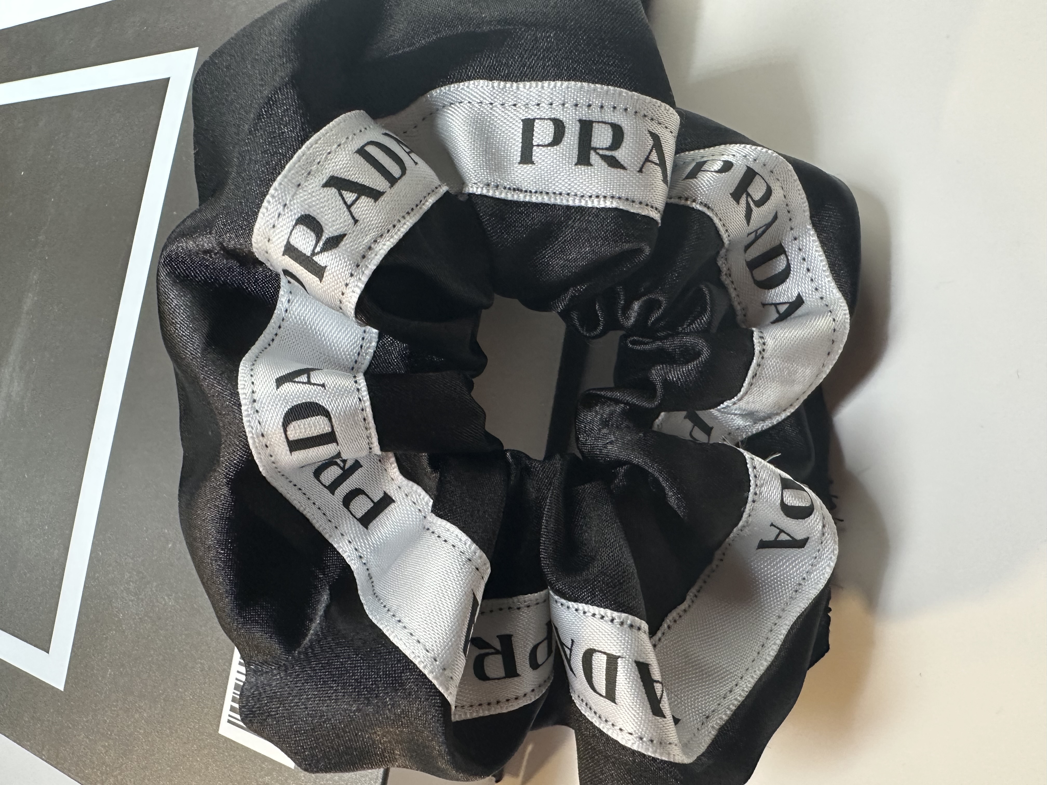 Up-cycled Scrunchies Prada Hair Scrunchies