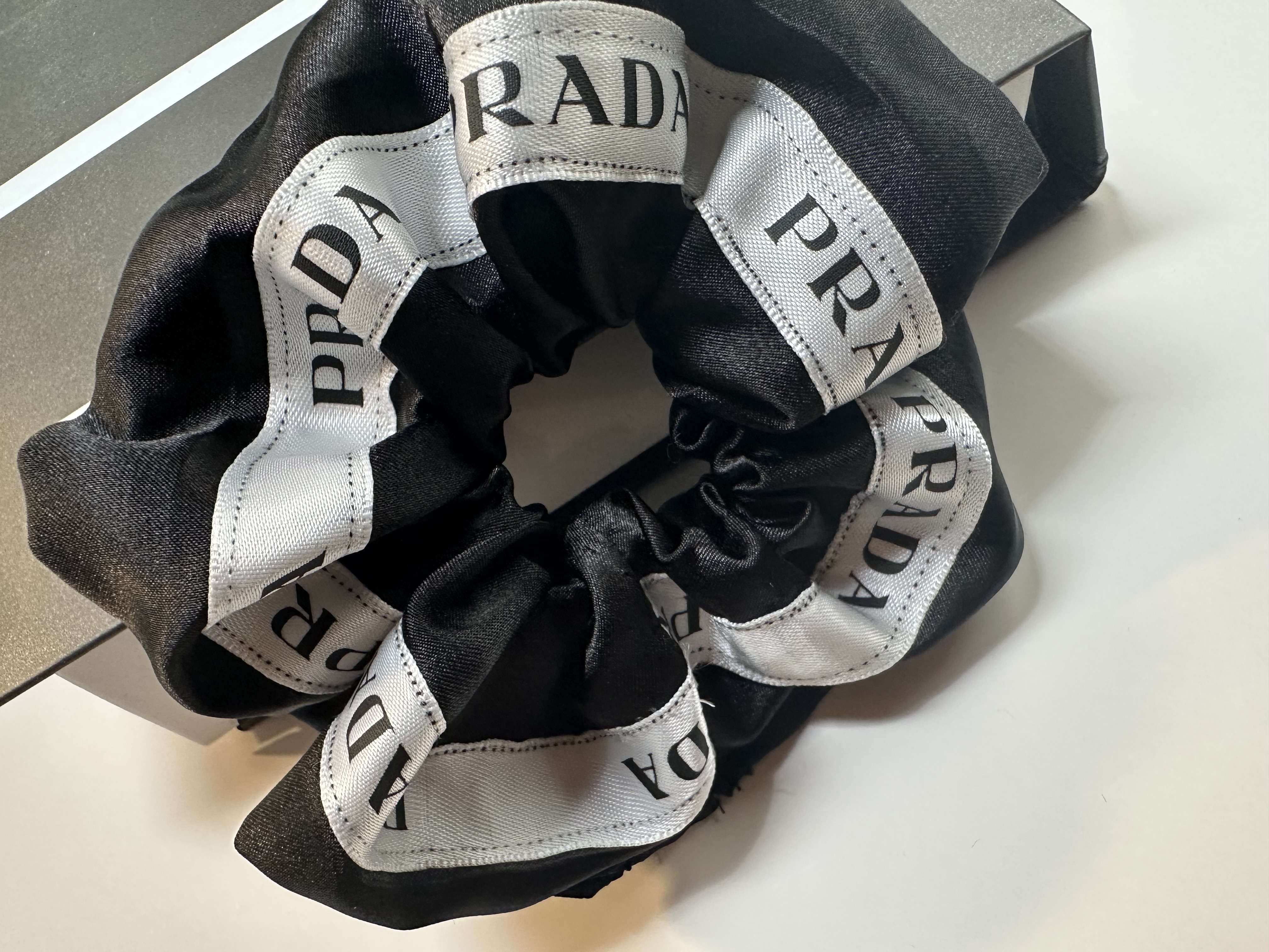 Up-cycled Scrunchies Prada Hair Scrunchies