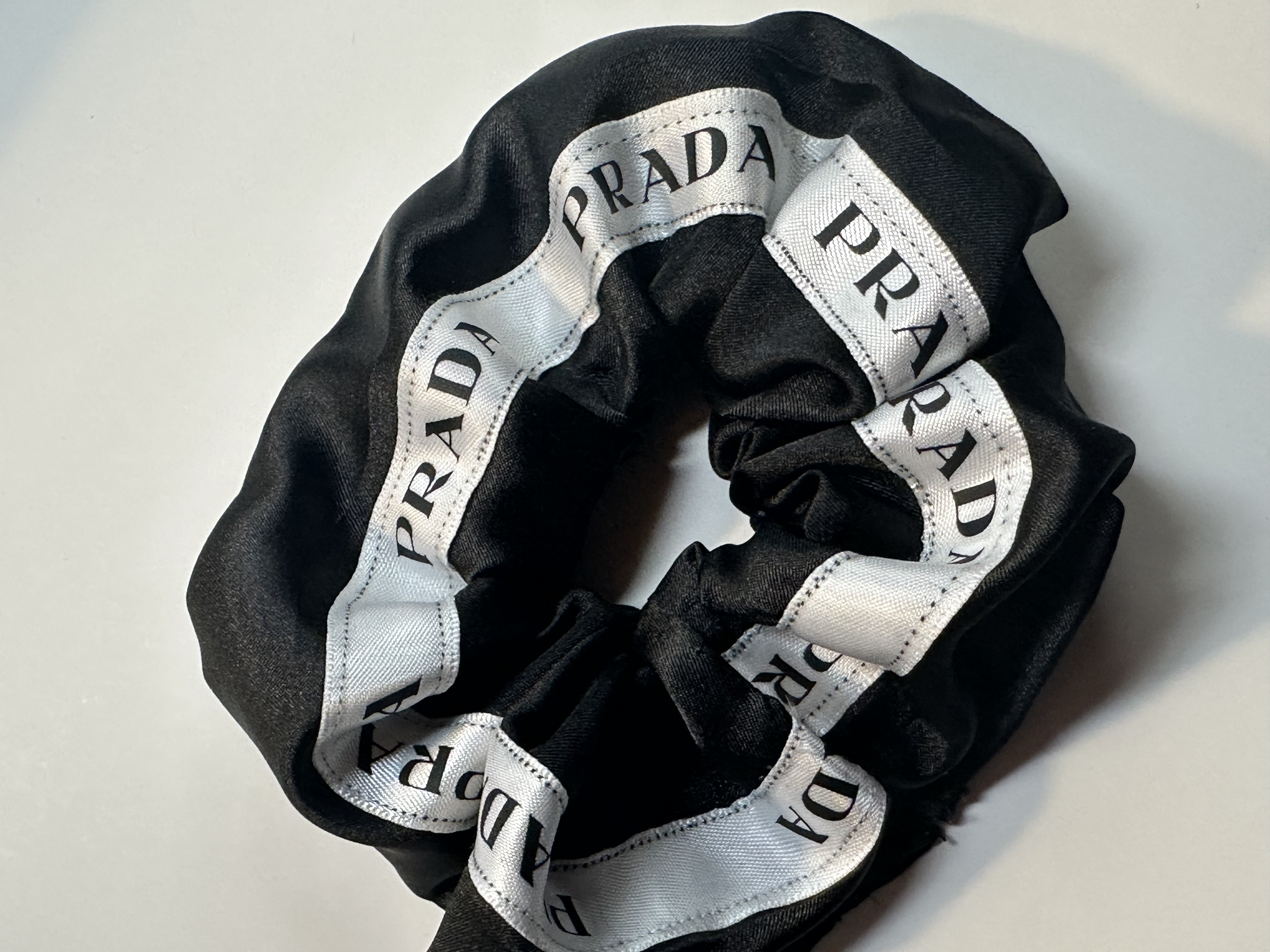 Up-cycled Scrunchies Prada Hair Scrunchies