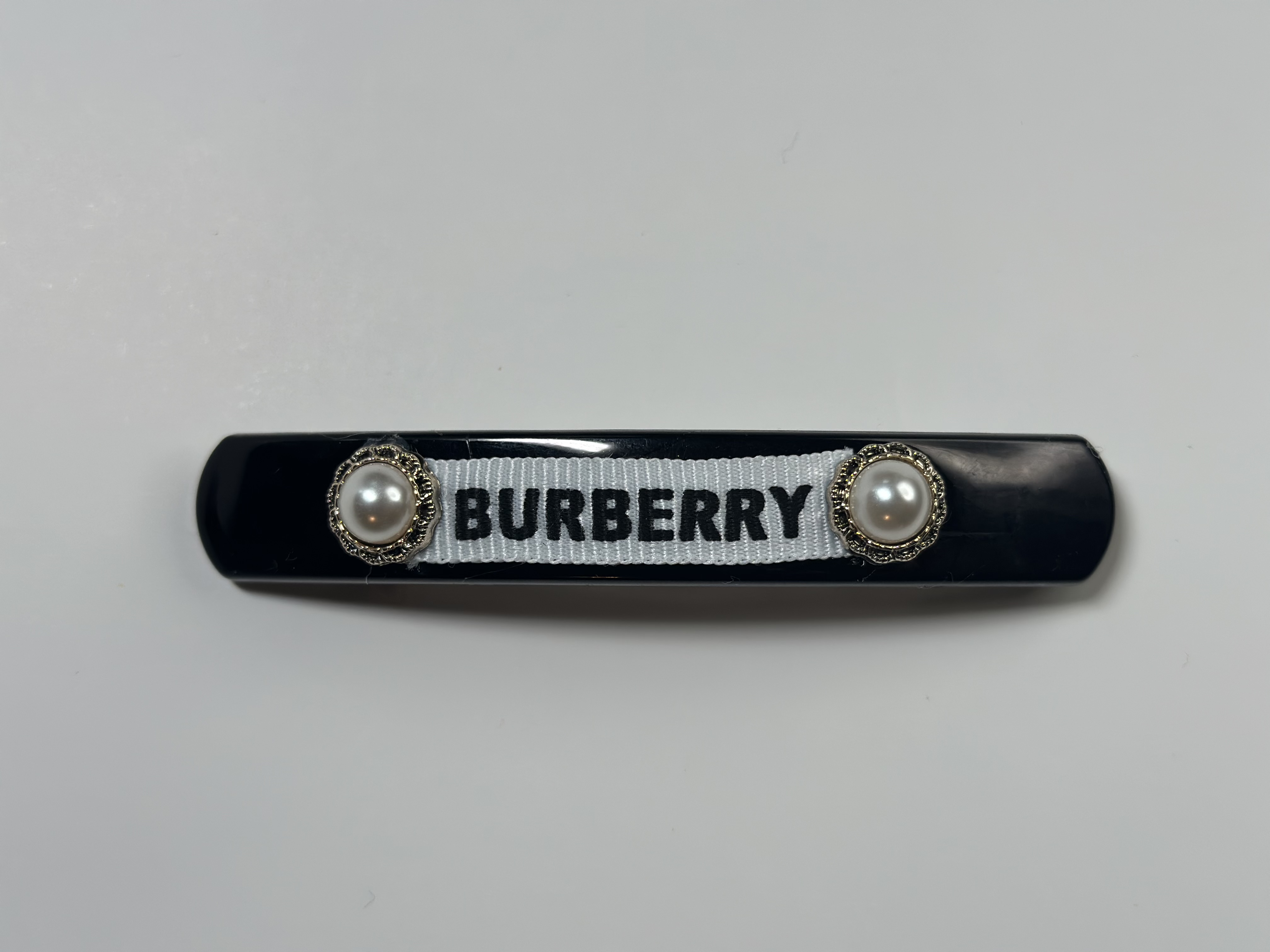 Upcycled Scrunchies Burberry Hair Clip