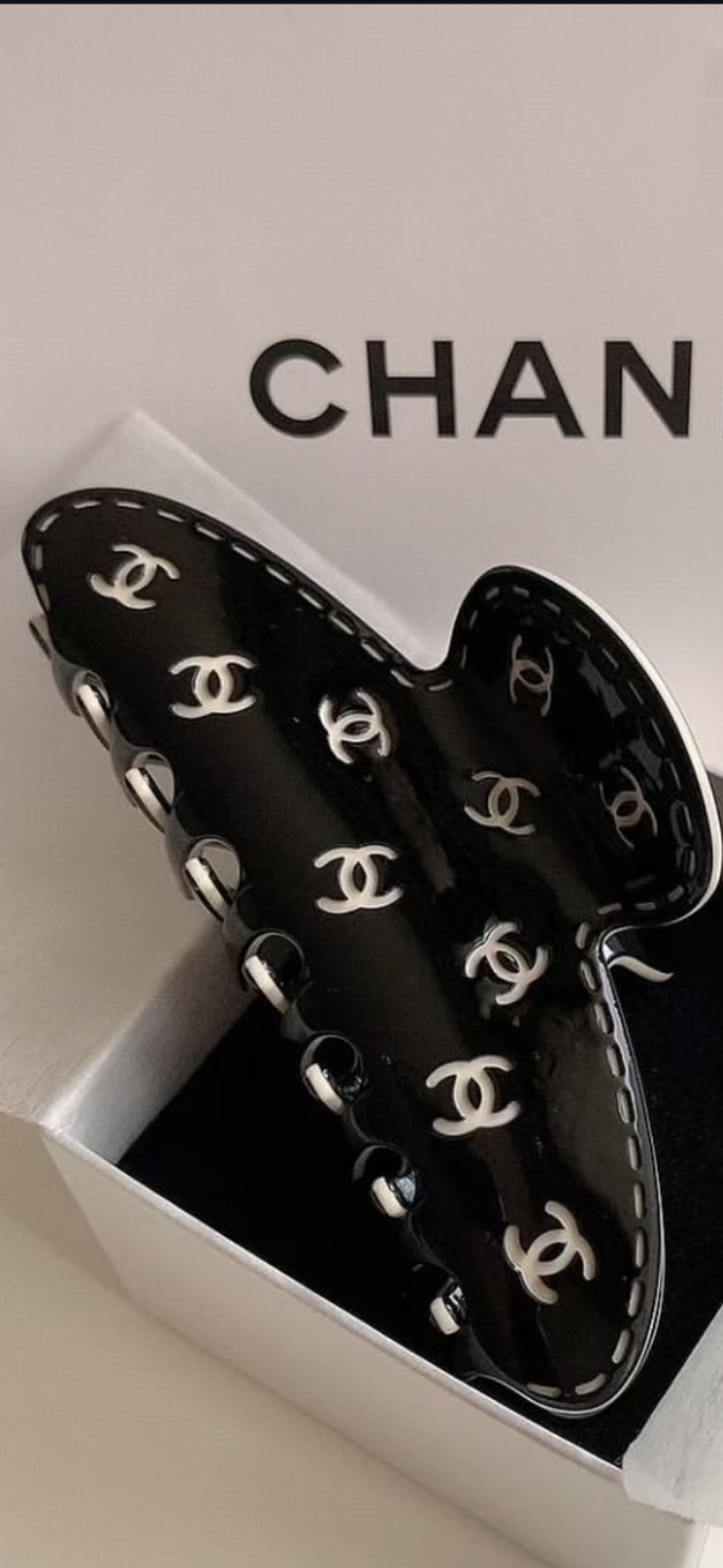 Chanel Hair Claw Clips