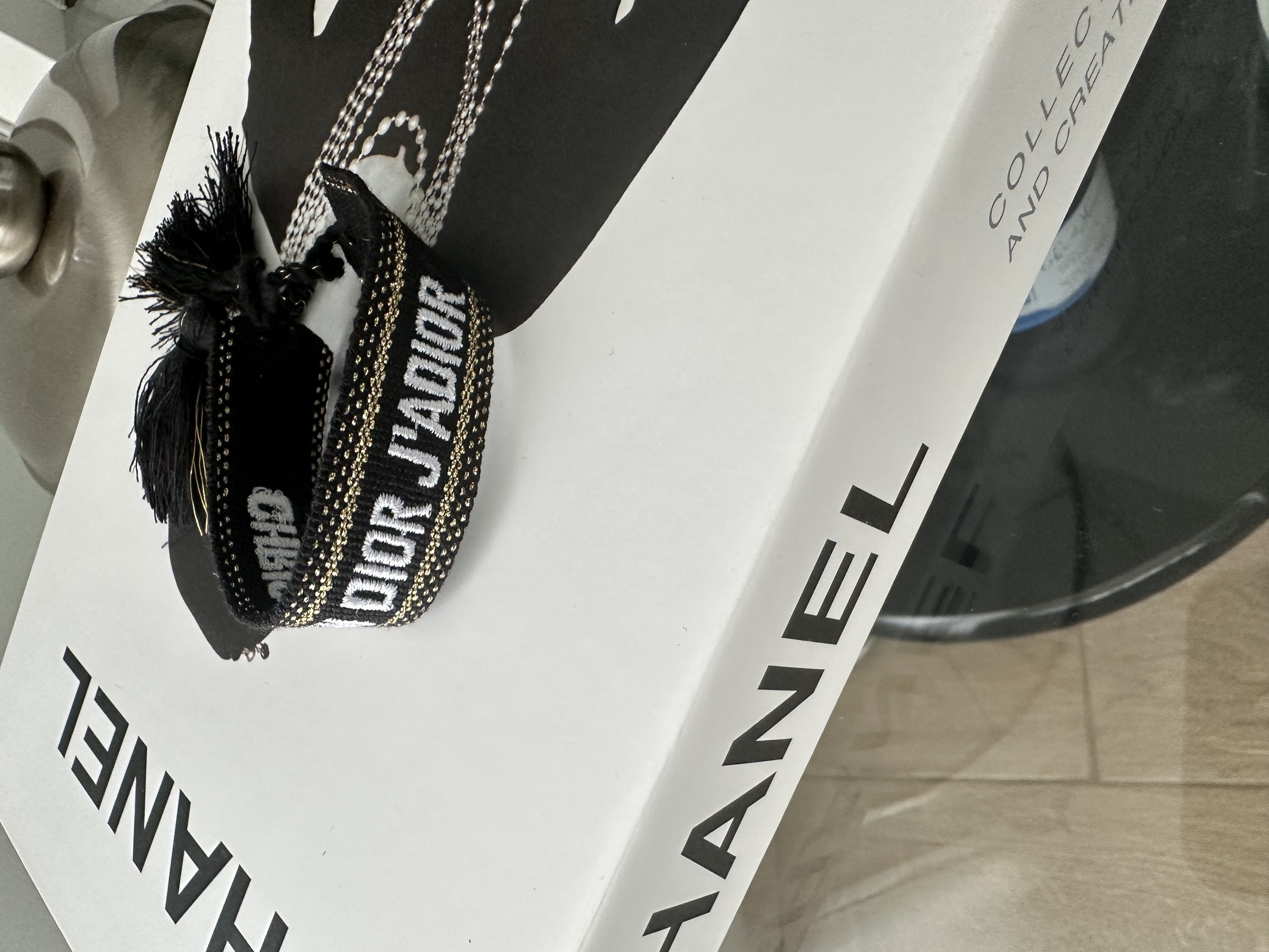 Christian Dior Woven Bracelet